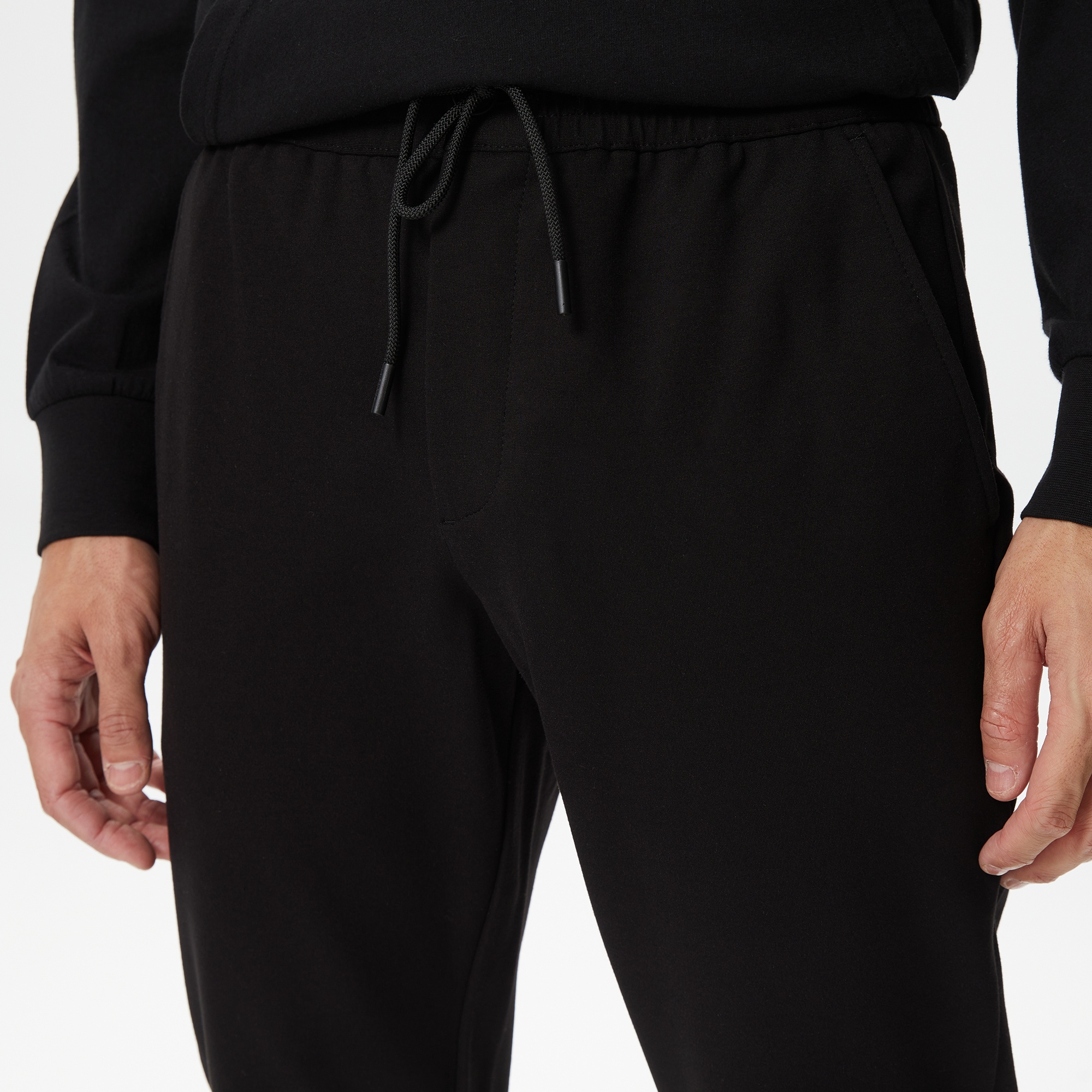 Lacoste Erkek Tapered Fit Siyah Pantolon