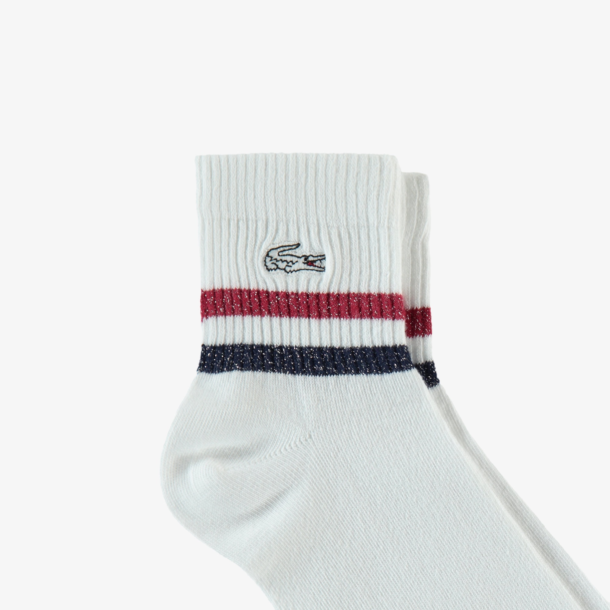 Lacoste Unisex Beyaz Çorap