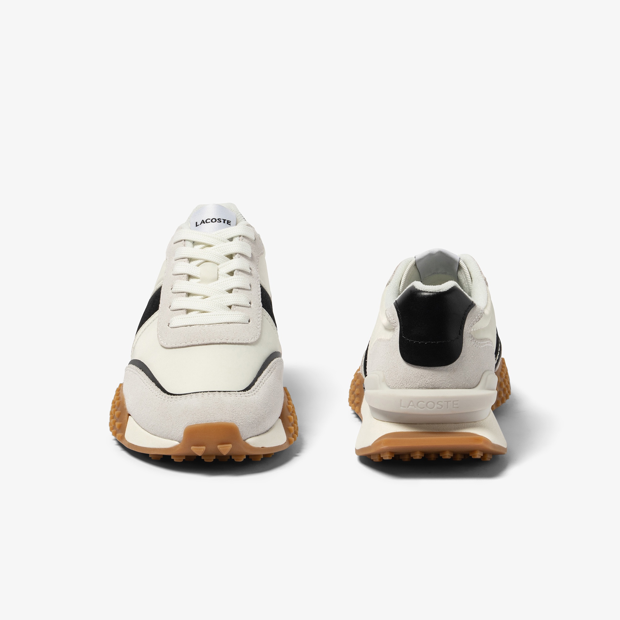 Lacoste L-Spin Deluxe Kadın Bej Sneaker