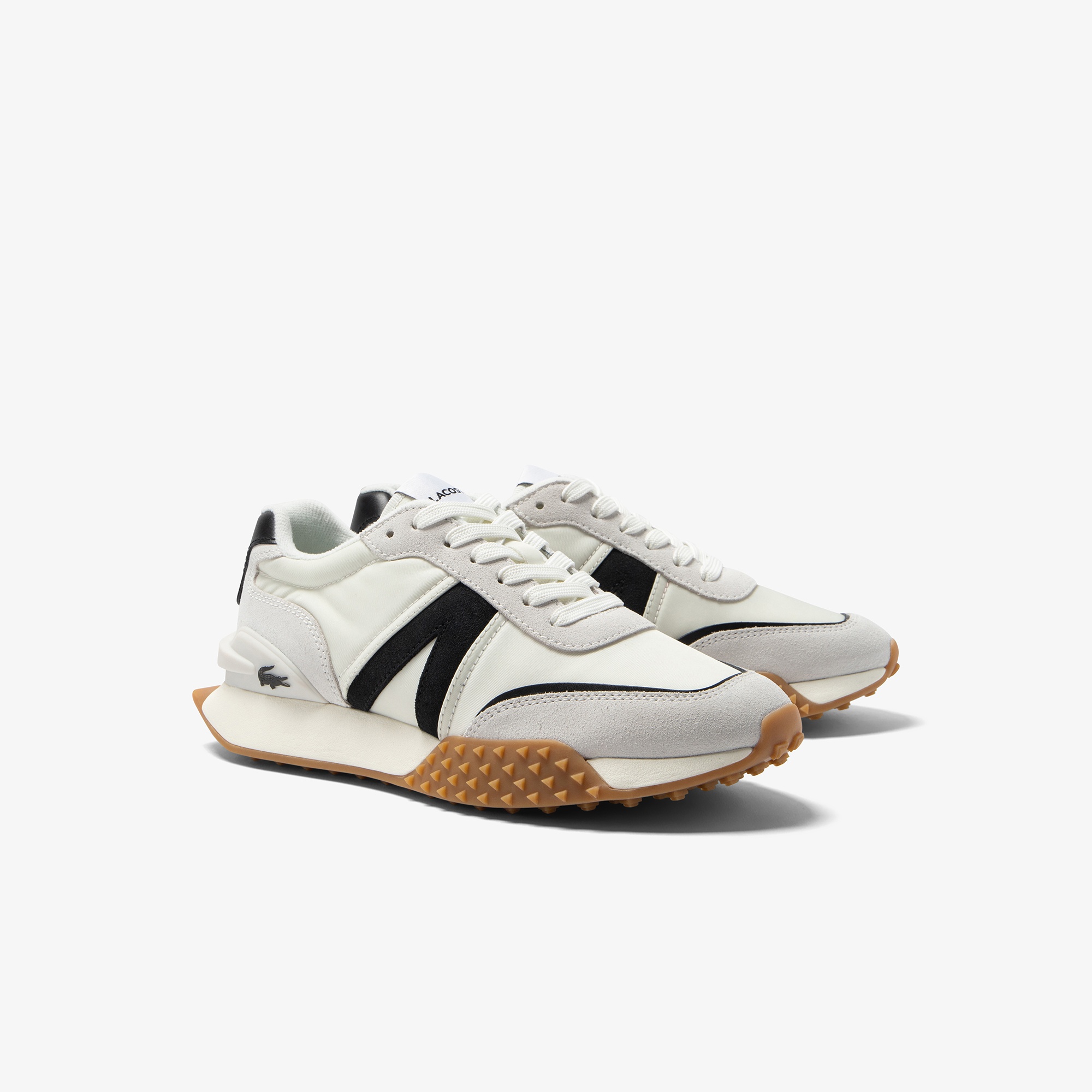 Lacoste L-Spin Deluxe Kadın Bej Sneaker