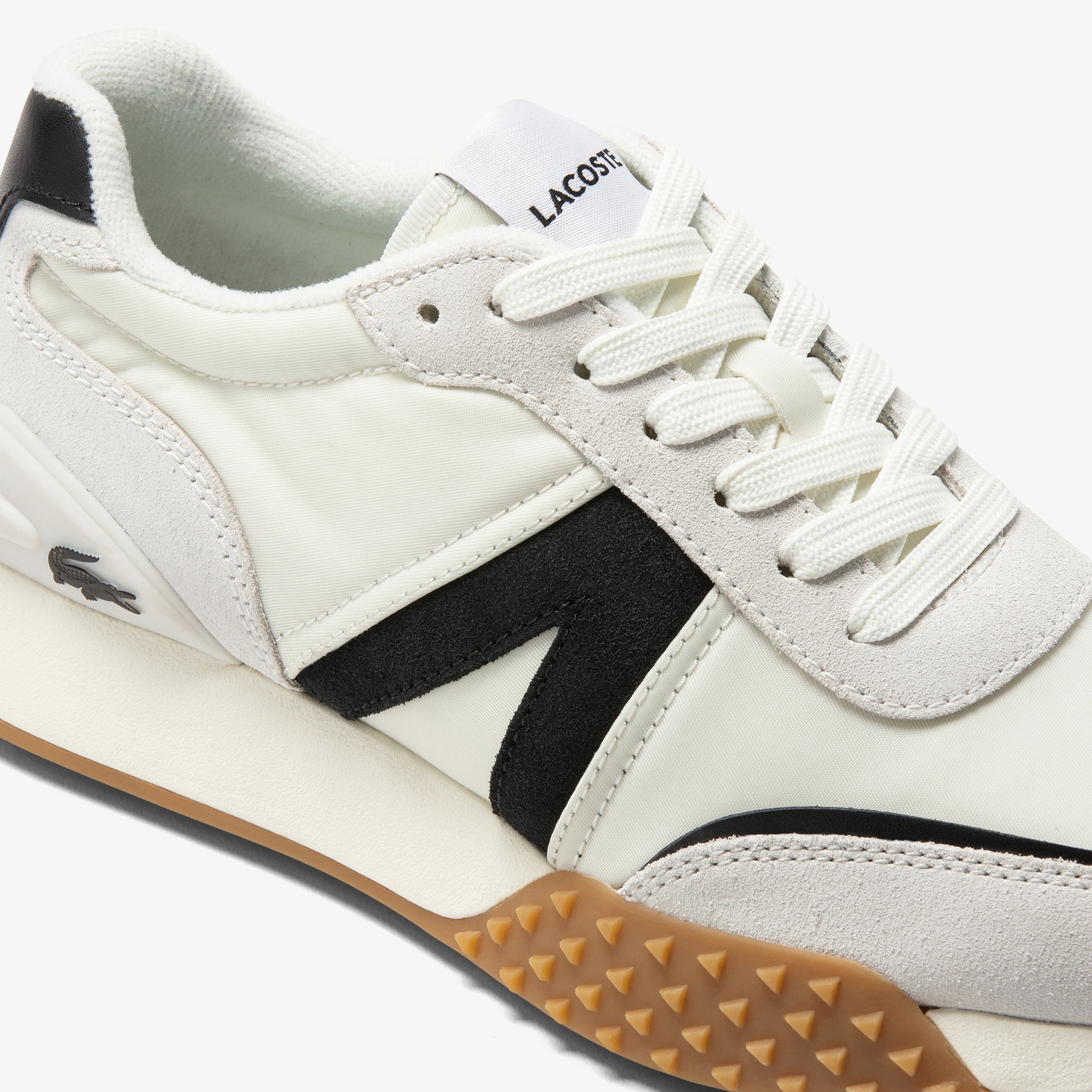 Lacoste L-Spin Deluxe Kadın Bej Sneaker