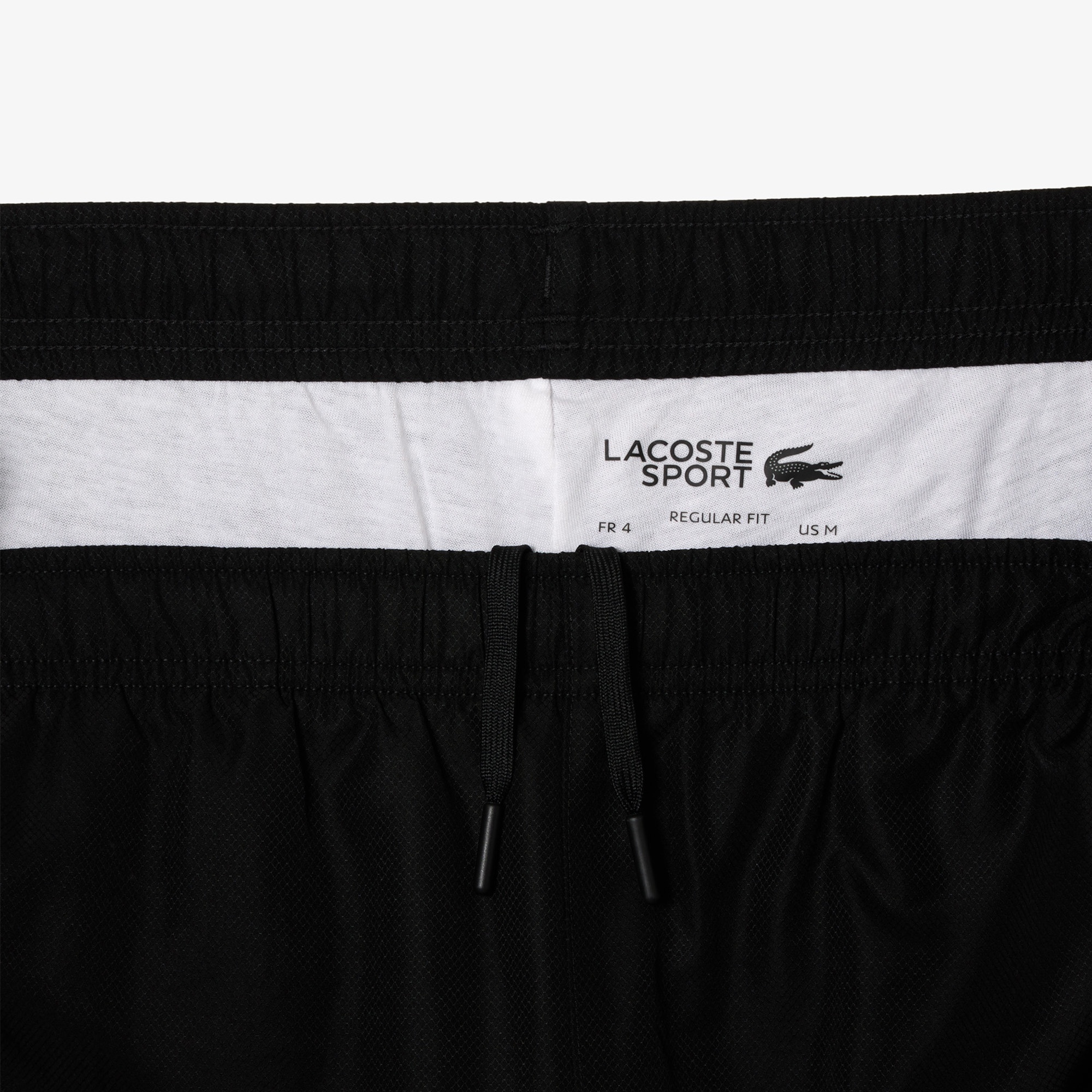 Lacoste SPORT Erkek Regular Fit Uzun Kollu Baskılı Siyah Eşofman Takımı