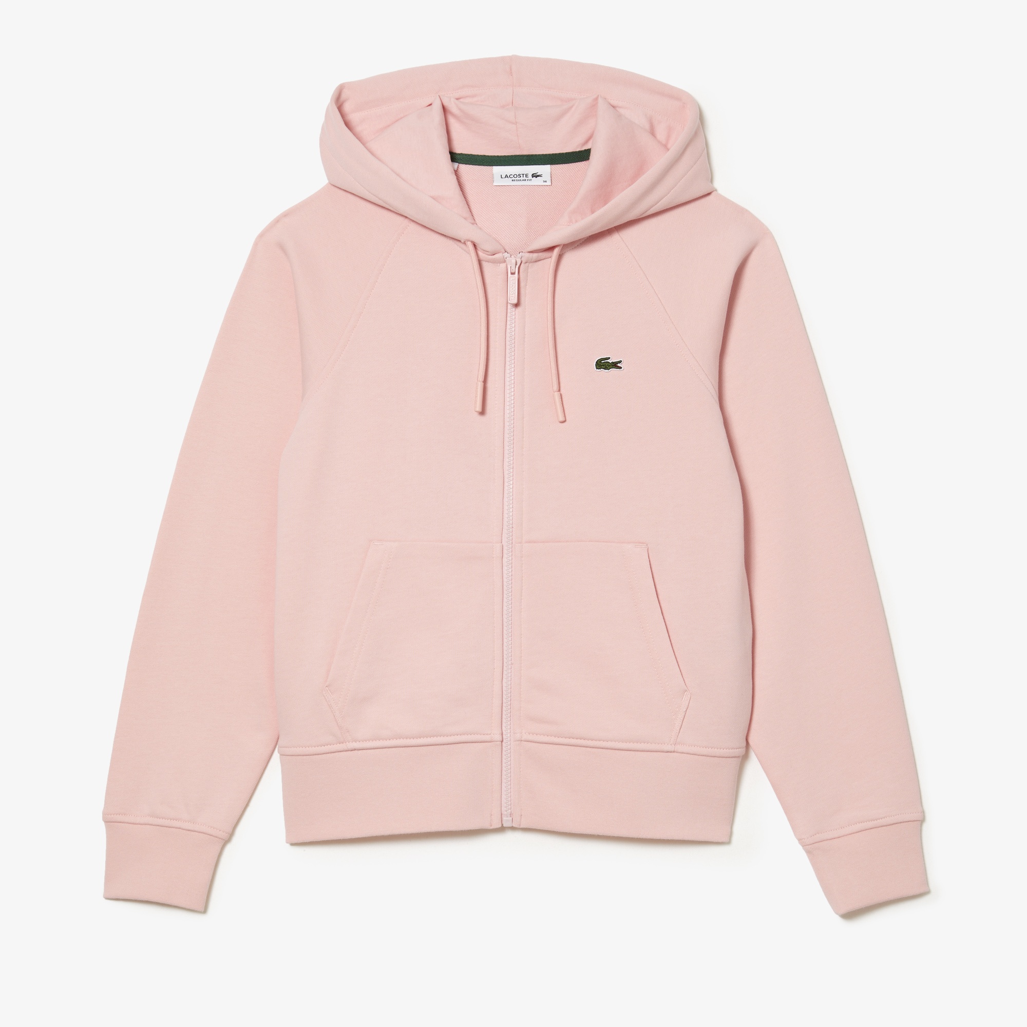 Lacoste Kadın Regular Fit Kapüşonlu Pembe Sweatshirt