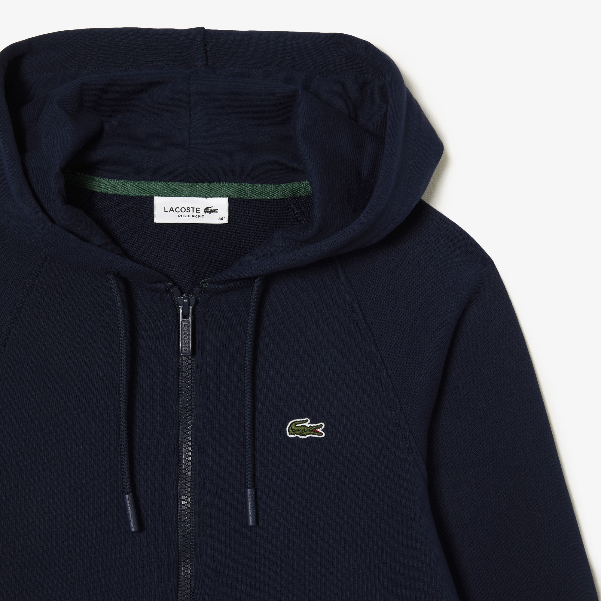 Lacoste Kadın Regular Fit Kapüşonlu Lacivert Sweatshirt