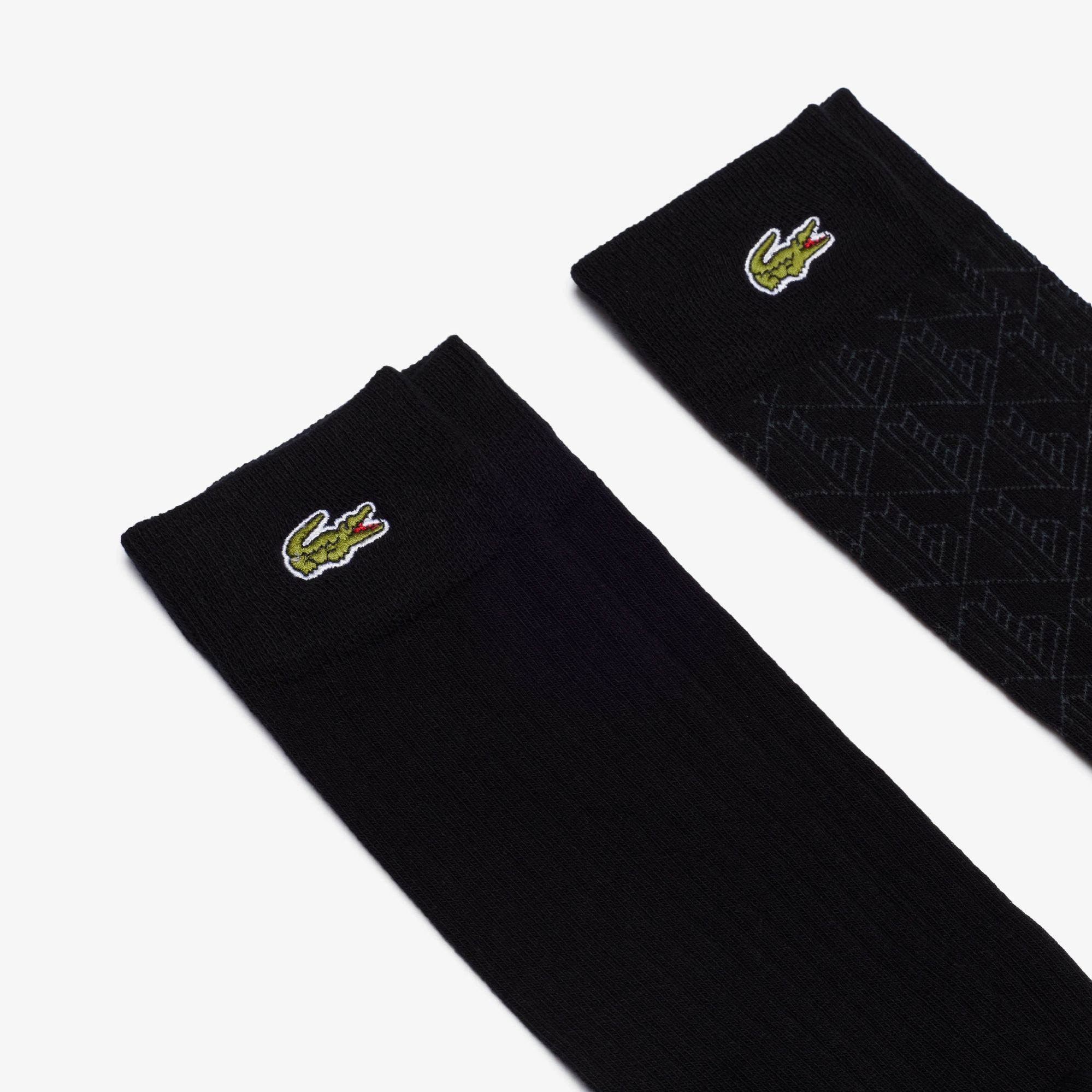 Lacoste Erkek Baskılı Siyah Çorap