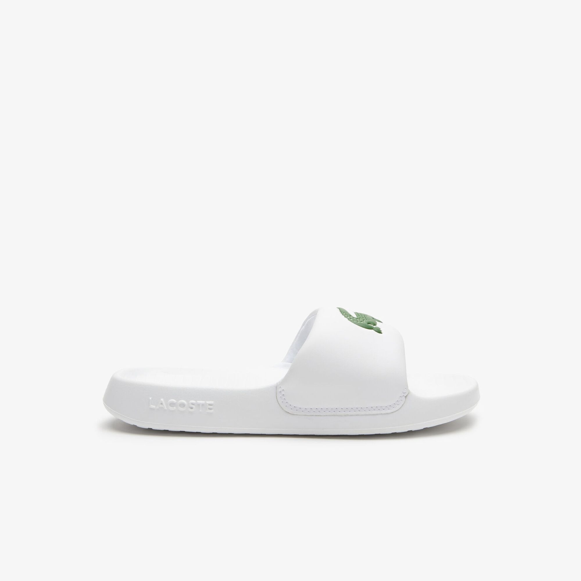 Lacoste Croco 1.0 Kadın Beyaz Terlik