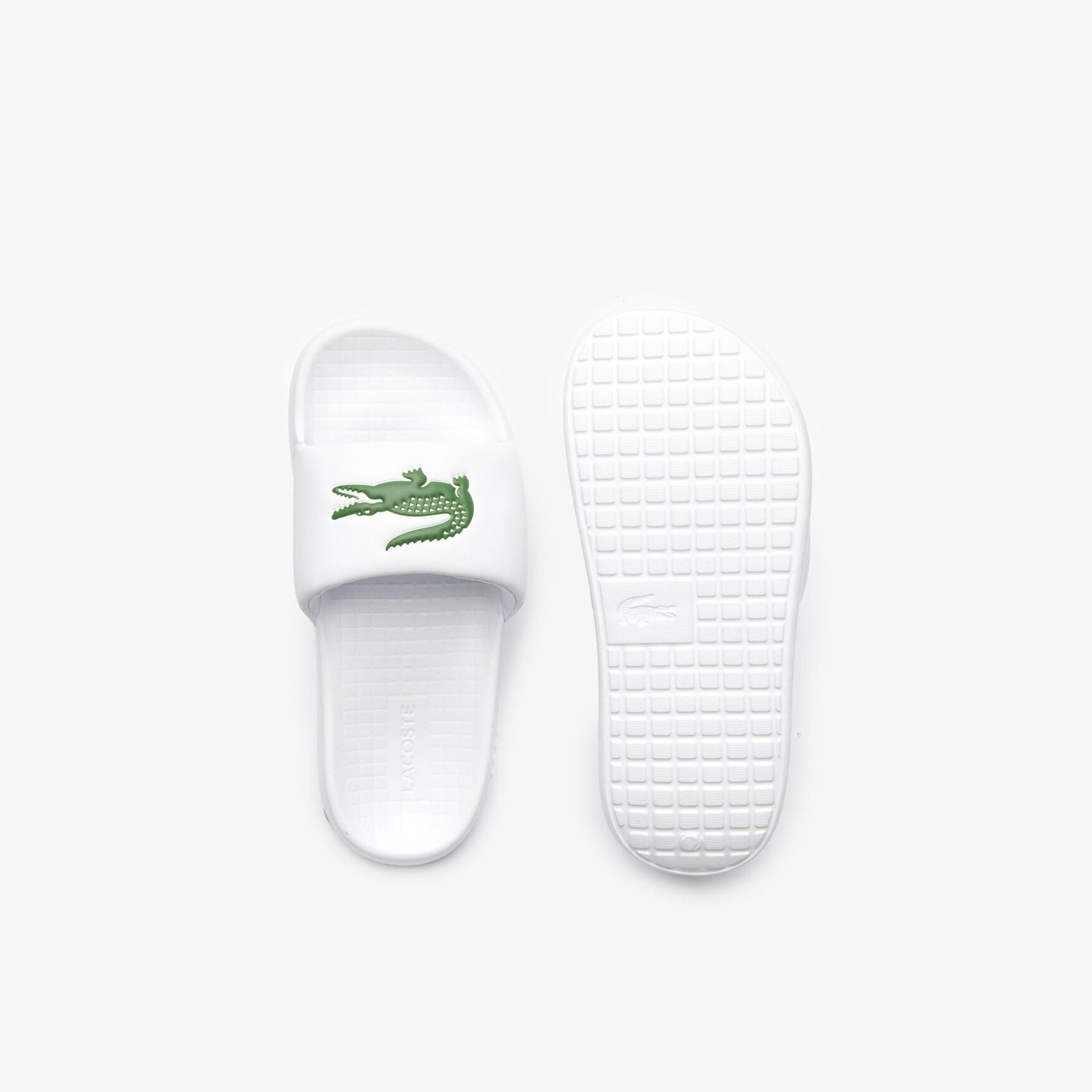 Lacoste Croco 1.0 Kadın Beyaz Terlik