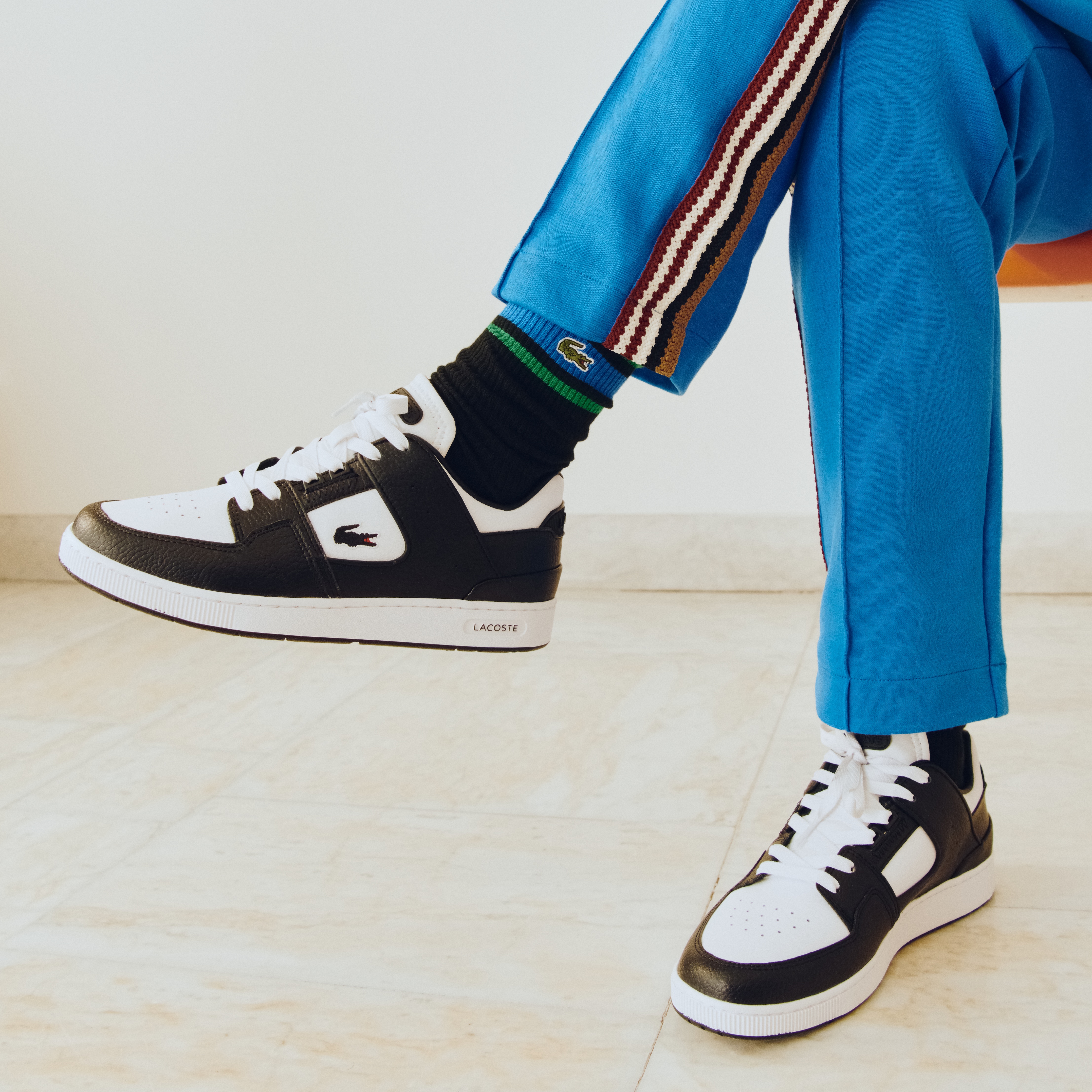 Lacoste SPORT Court Cage Erkek Siyah Sneaker