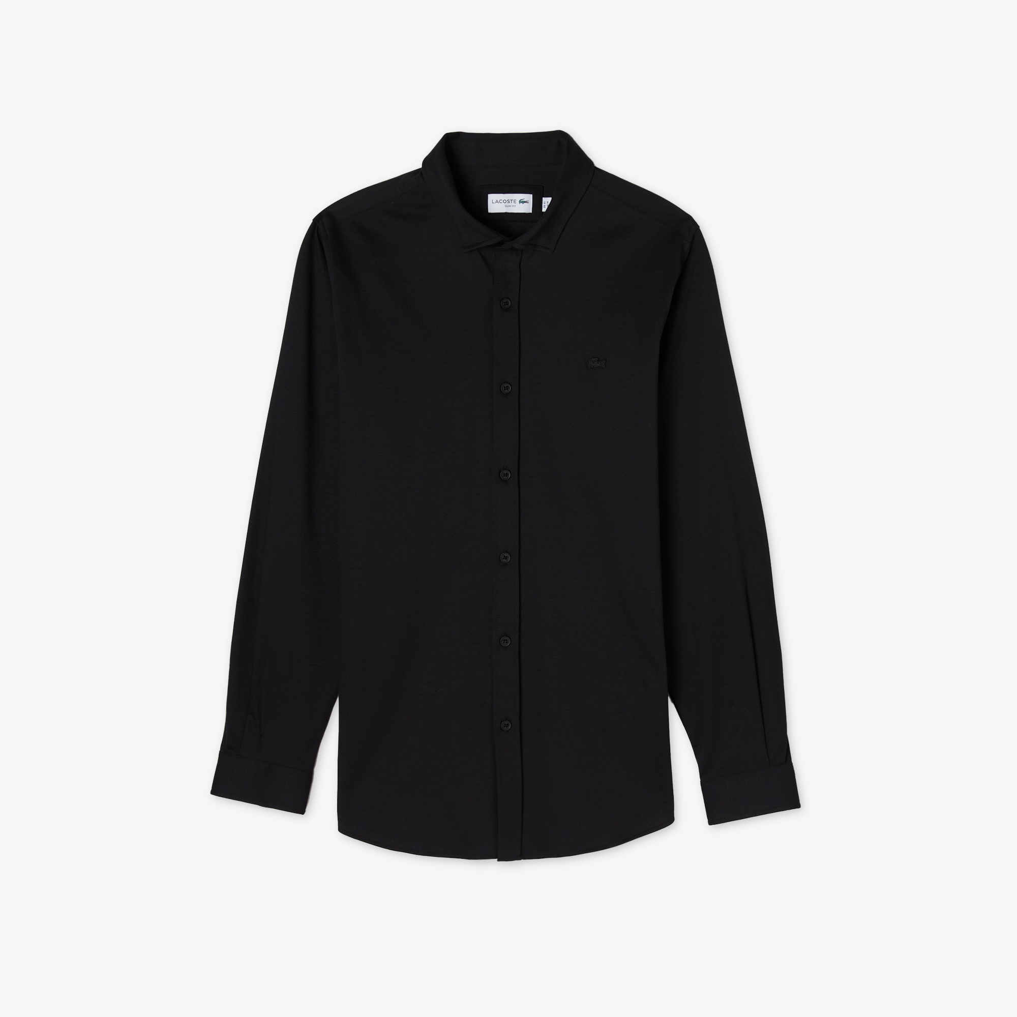 Lacoste Erkek Slim Fit Siyah Gömlek