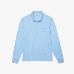 Lacoste Erkek Regular Fit Uzun Kollu Açık Mavi Paris Polo Mavi