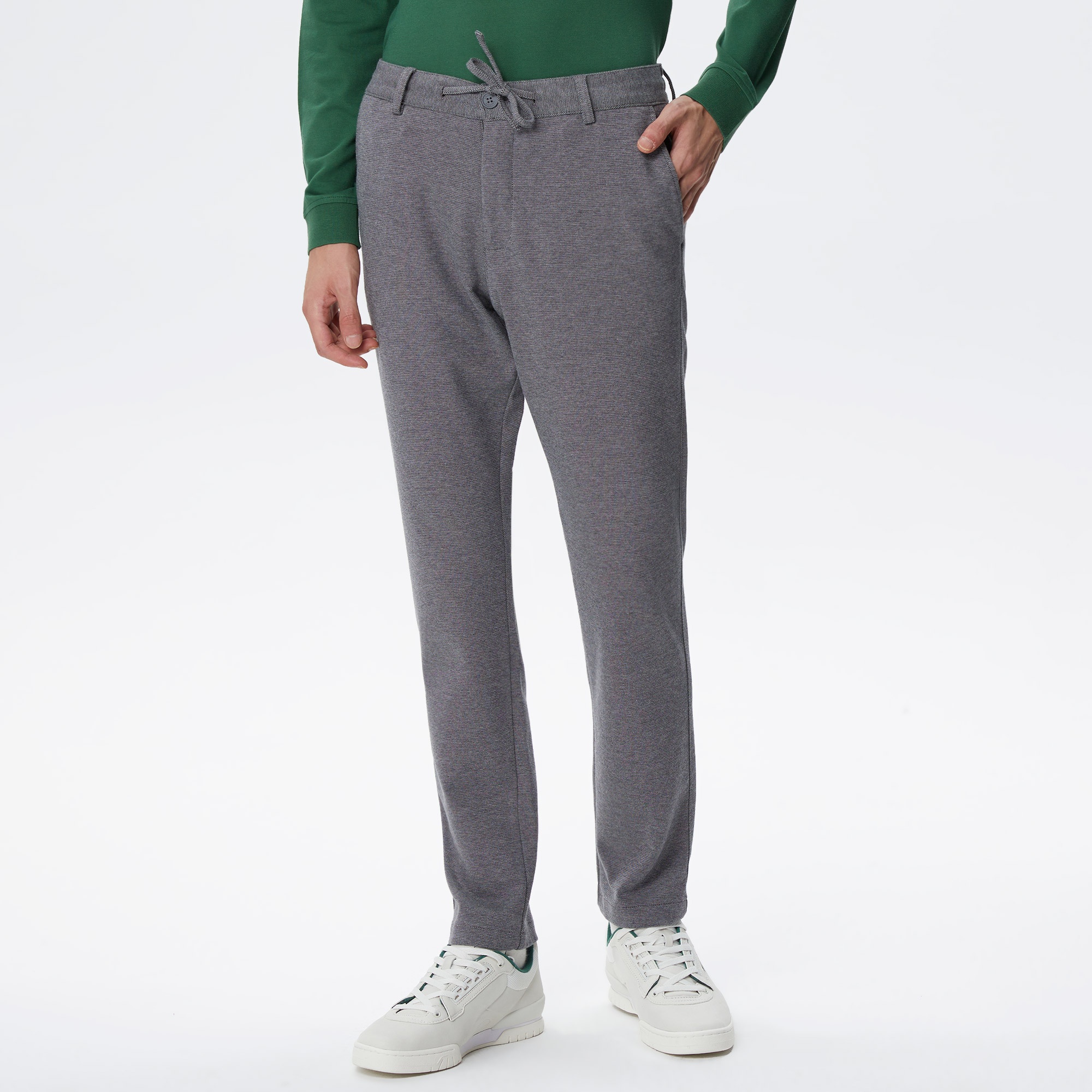 Lacoste Erkek Slim Fit Gri Pantolon