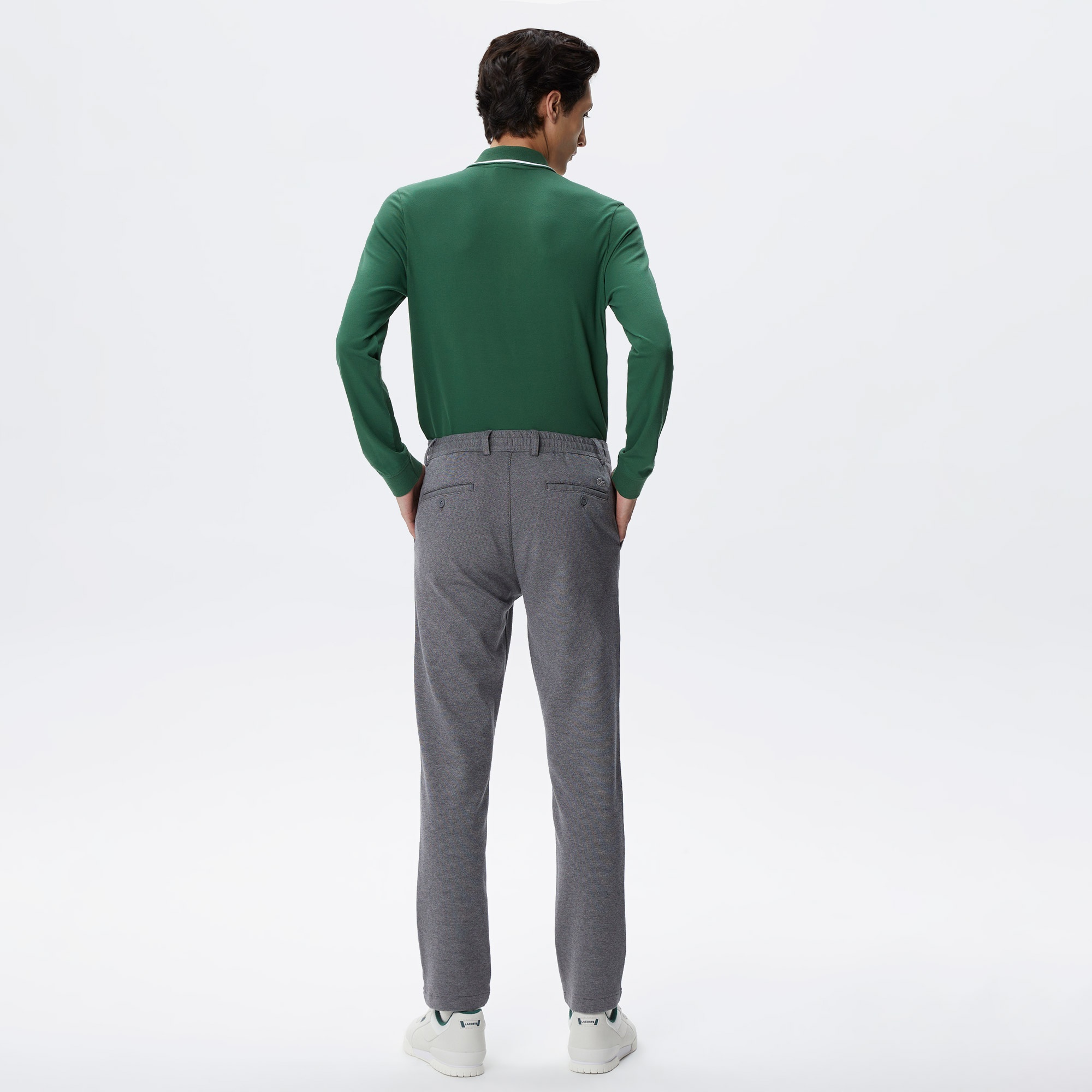 Lacoste Erkek Slim Fit Gri Pantolon