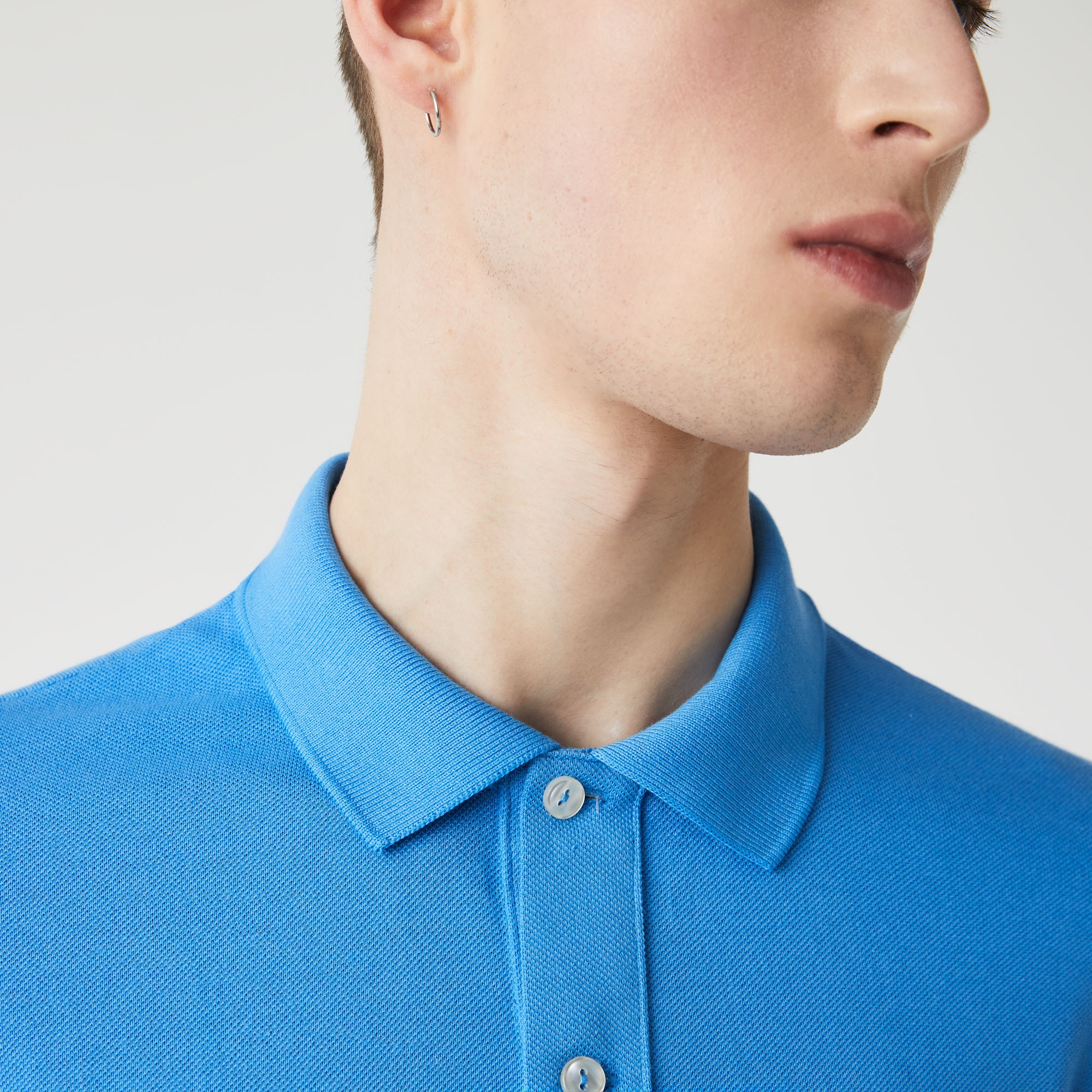 Lacoste Erkek Slim Fit Mavi Polo