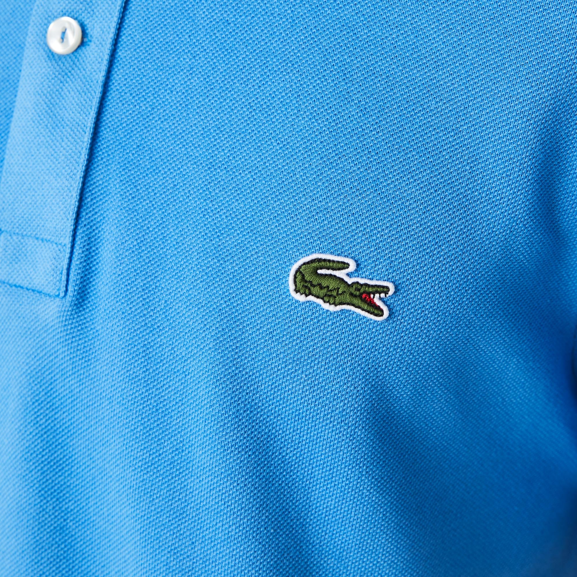 Lacoste Erkek Slim Fit Mavi Polo