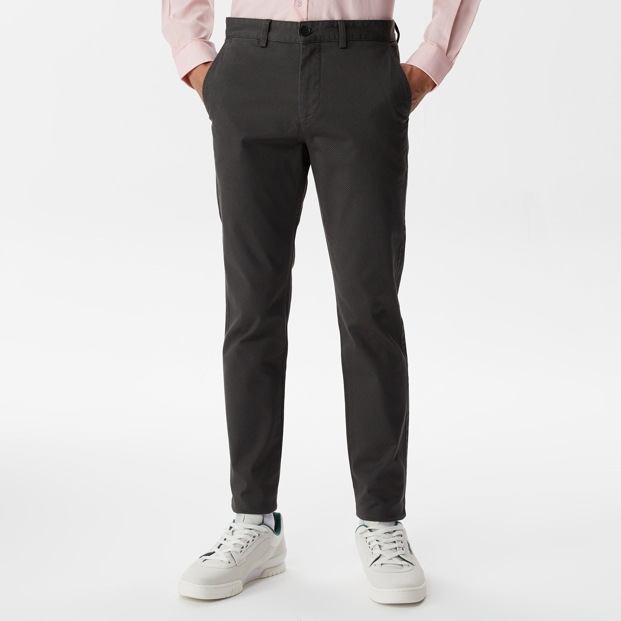 Lacoste Erkek Slim Fit Siyah Pantolon