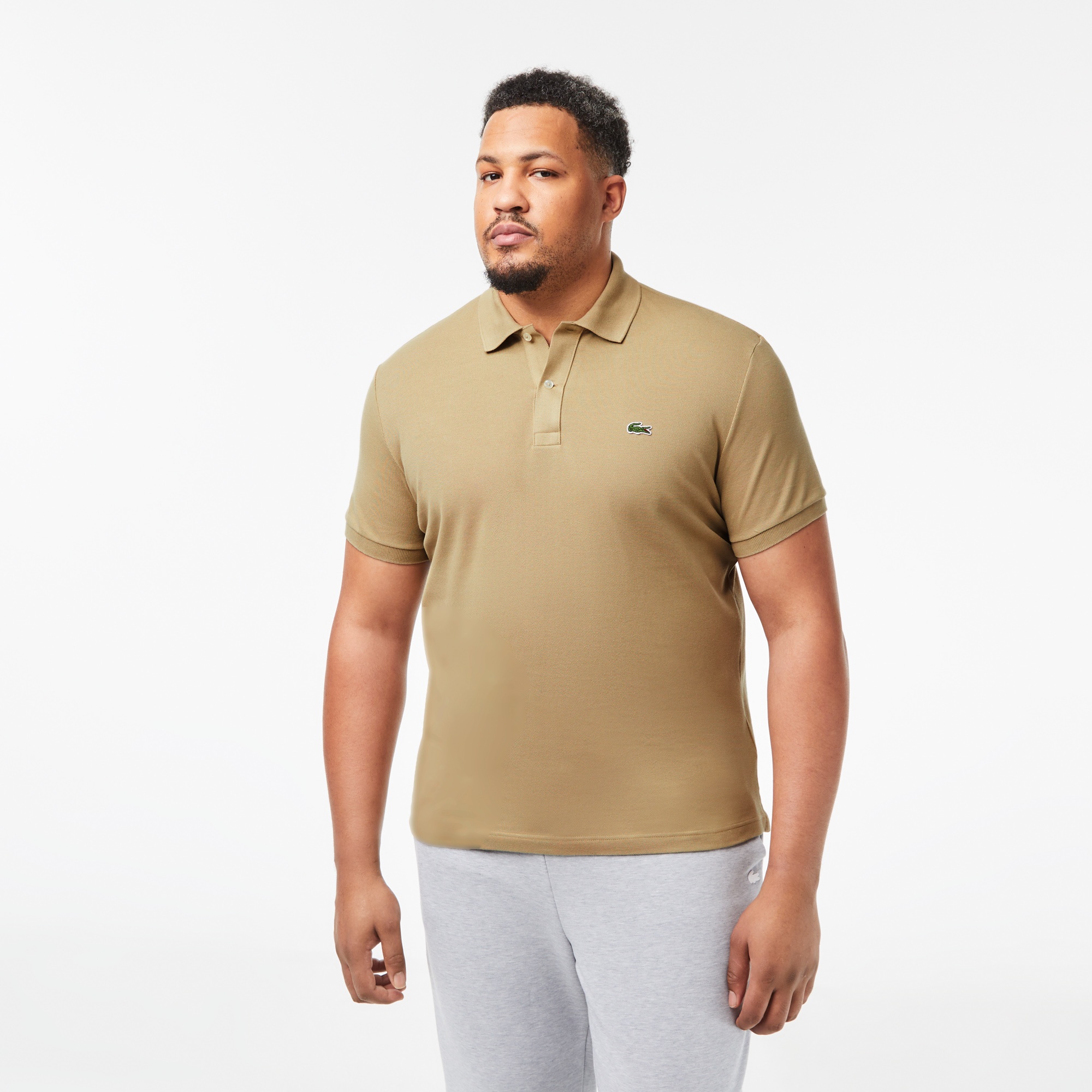 Lacoste L.12.12 Erkek Slim Fit Bej Polo
