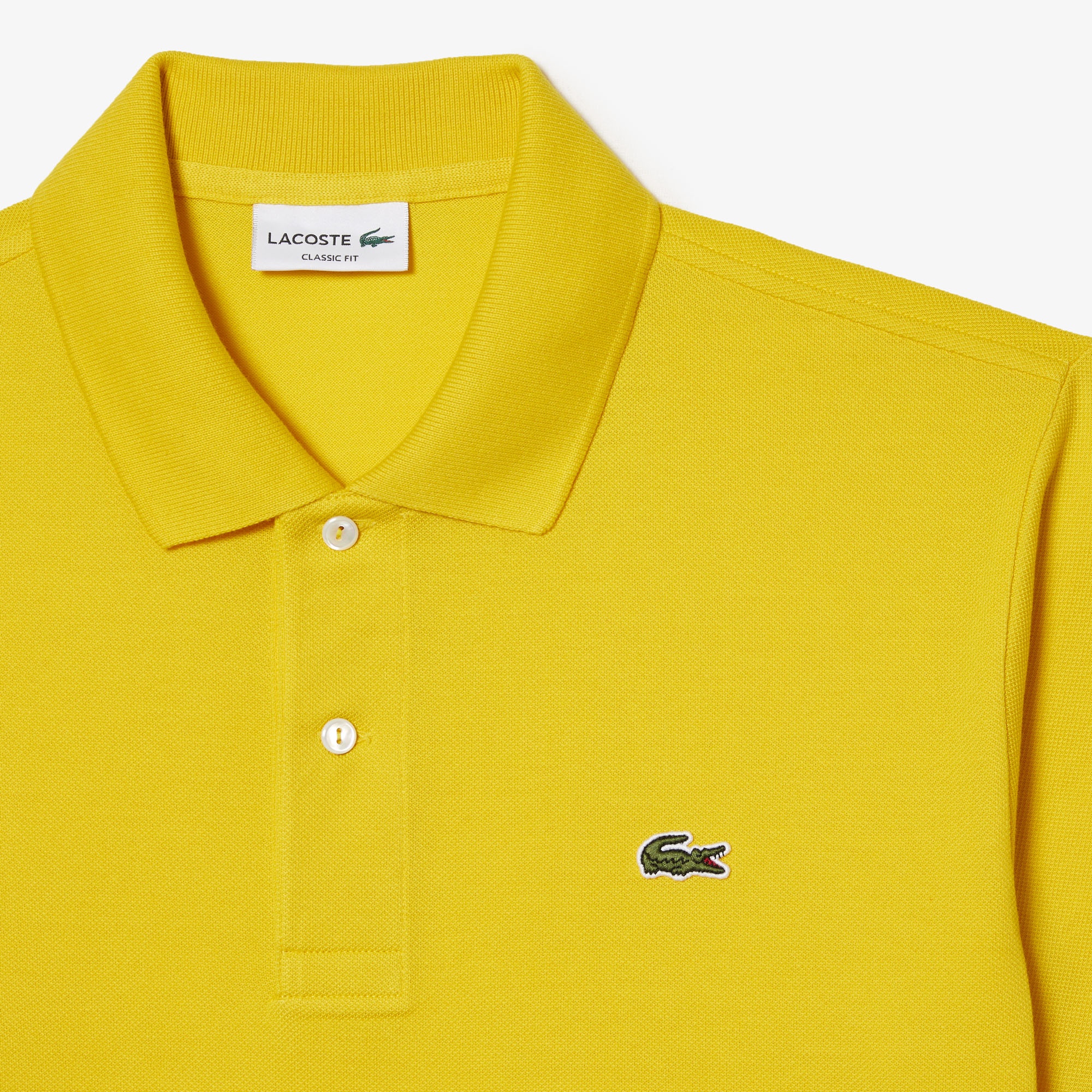 Lacoste Erkek Classic Fit L.12.12 Sarı Polo