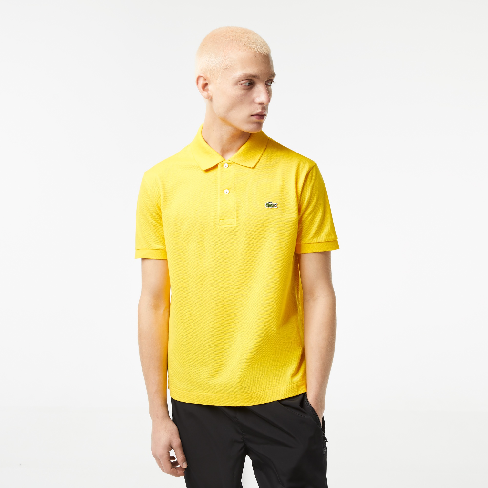 Lacoste Erkek Classic Fit L.12.12 Sarı Polo