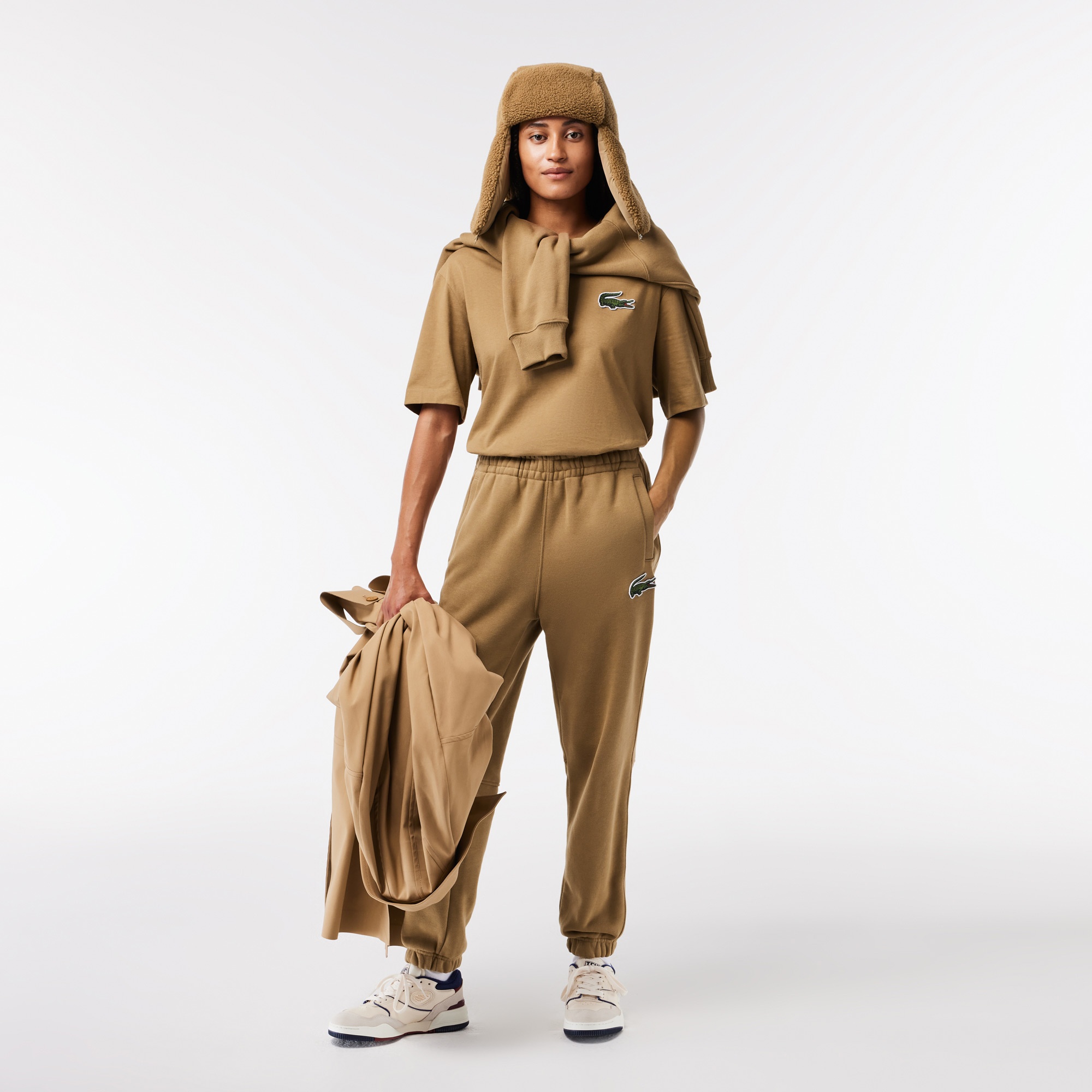 Lacoste Unisex Kahverengi Eşofman Altı