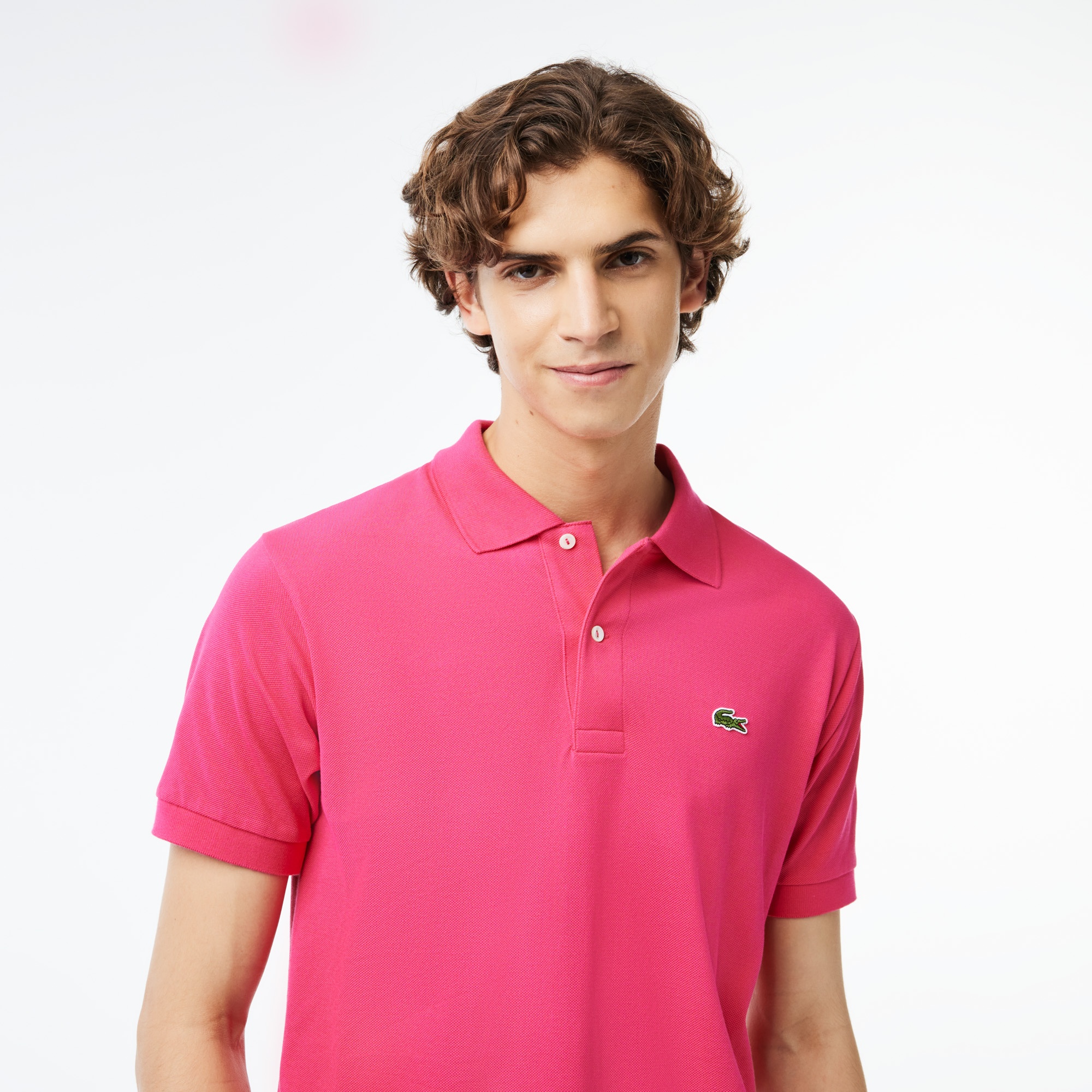 Lacoste L.12.12 Erkek Classic Fit Pembe Polo