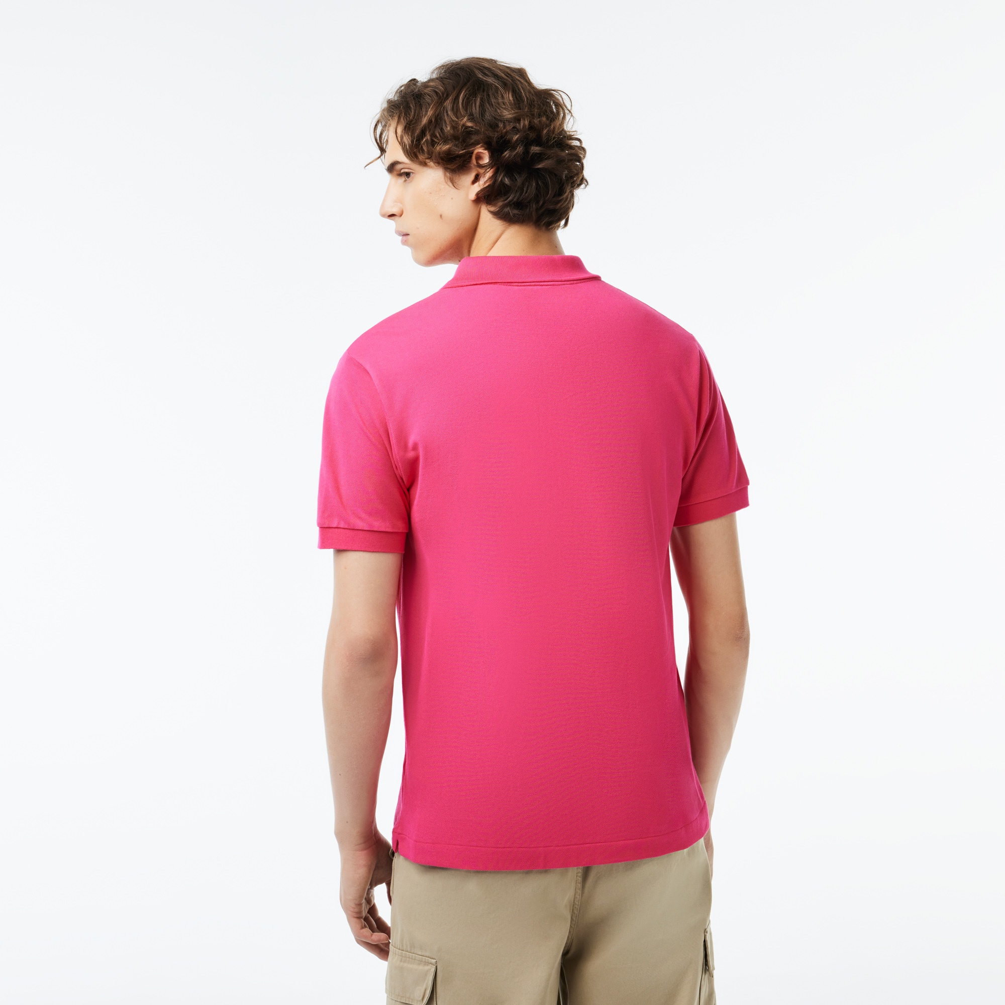 Lacoste L.12.12 Erkek Classic Fit Pembe Polo