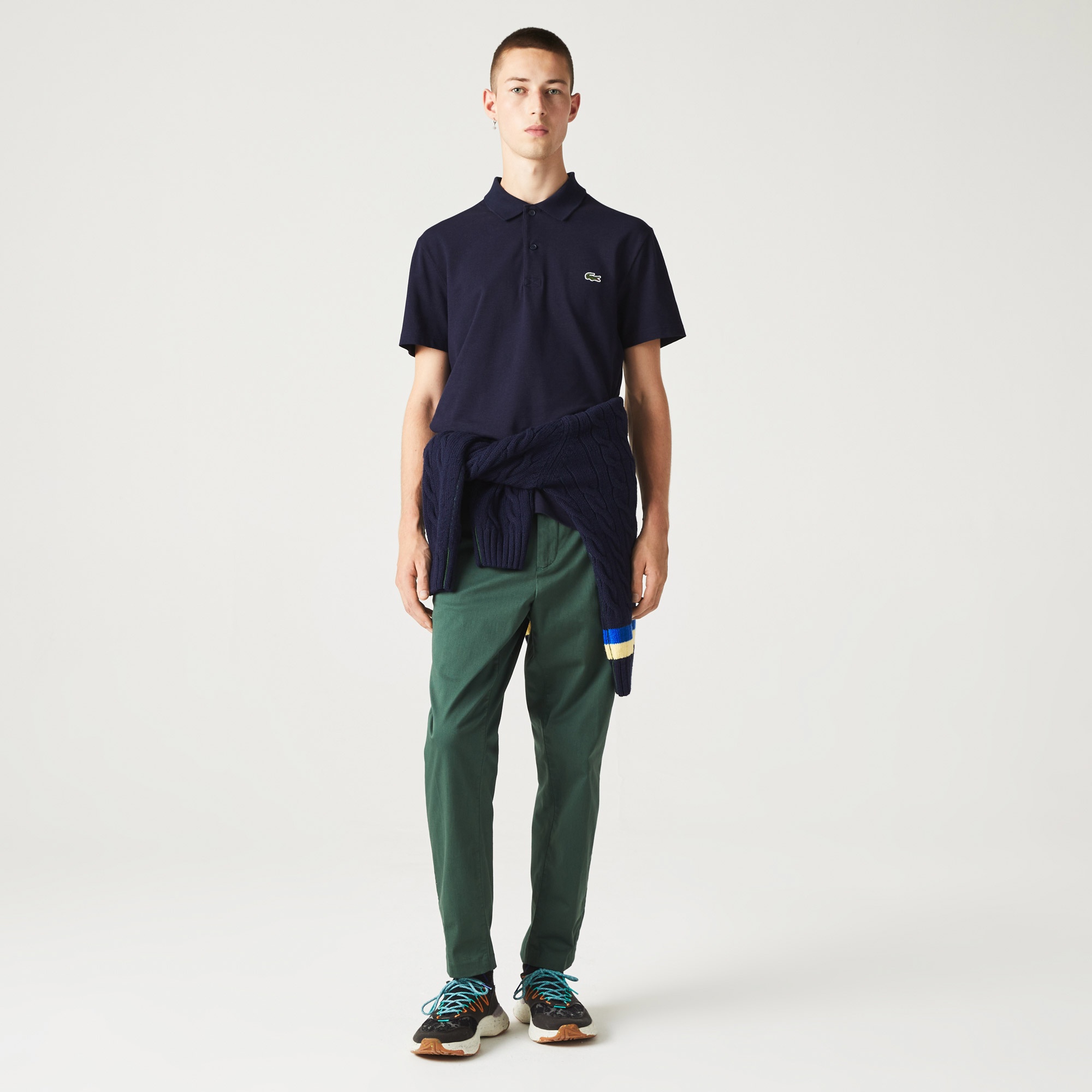 Lacoste Erkek Regular Fit Lacivert Polo