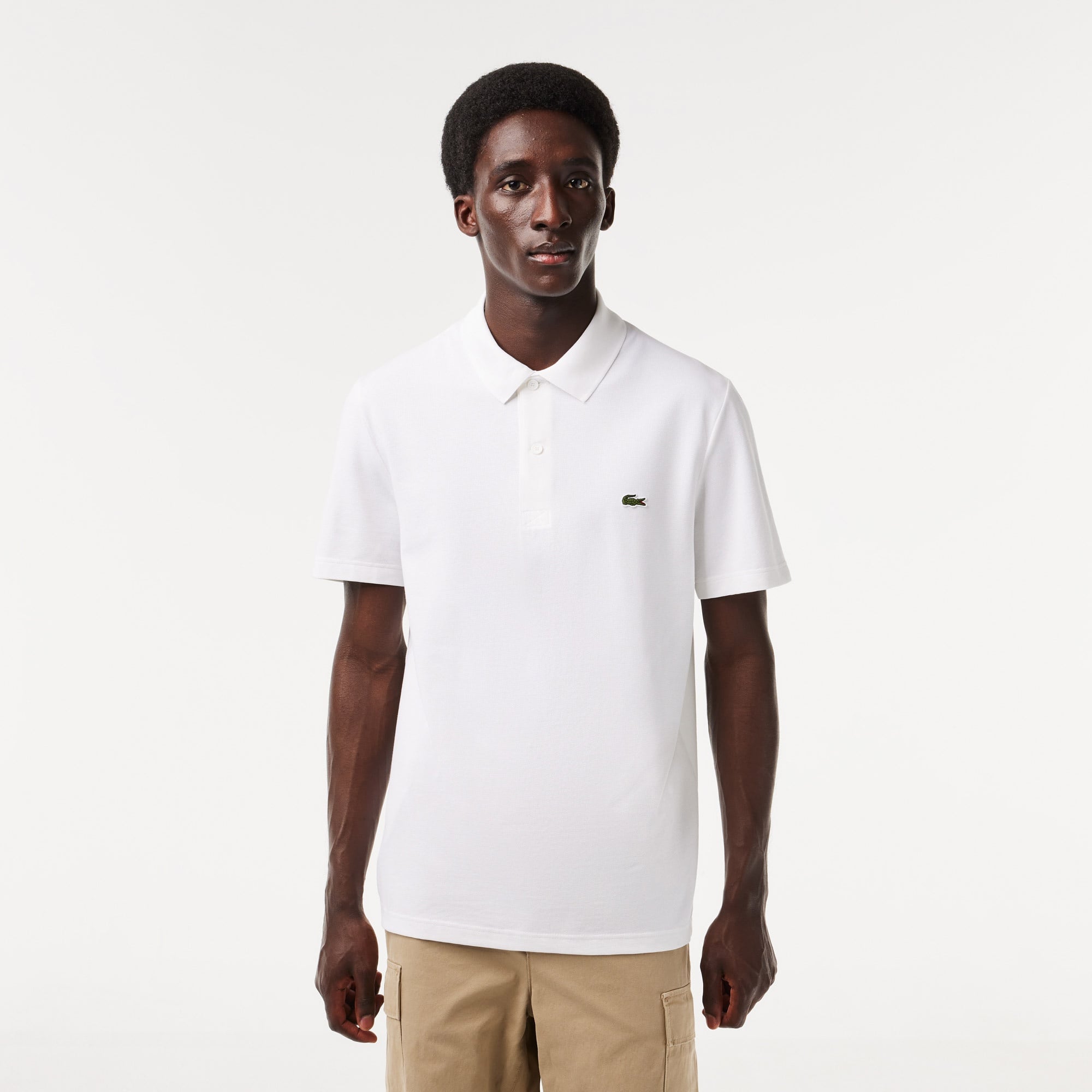 Lacoste Erkek Regular Fit Beyaz Polo