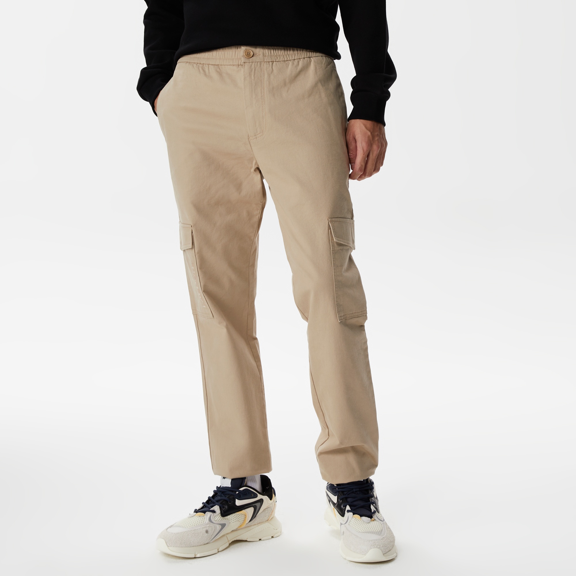 Lacoste Erkek Jogger Bej Pantolon