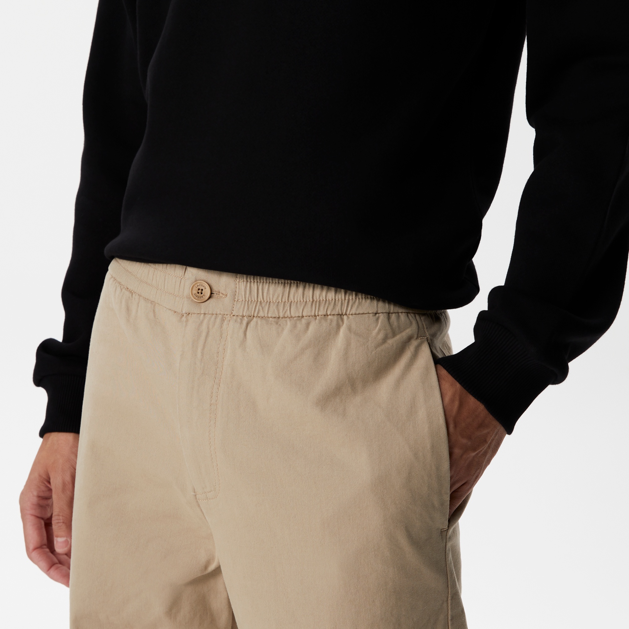 Lacoste Erkek Jogger Bej Pantolon