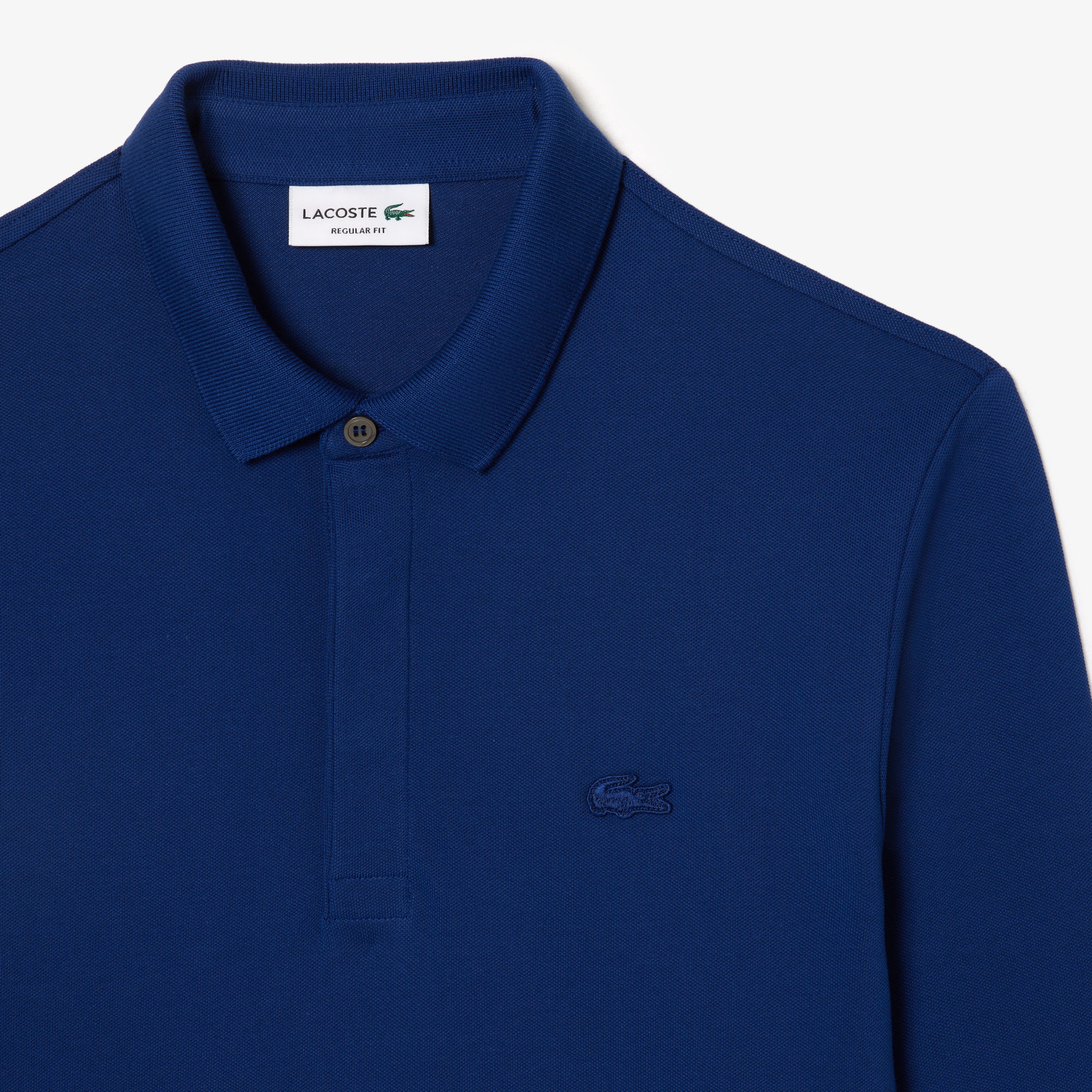 Erkek Regular Fit Uzun Kollu Koyu Mavi Paris Polo Erkek Regular Fit Uzun Kollu Koyu Mavi Paris Polo