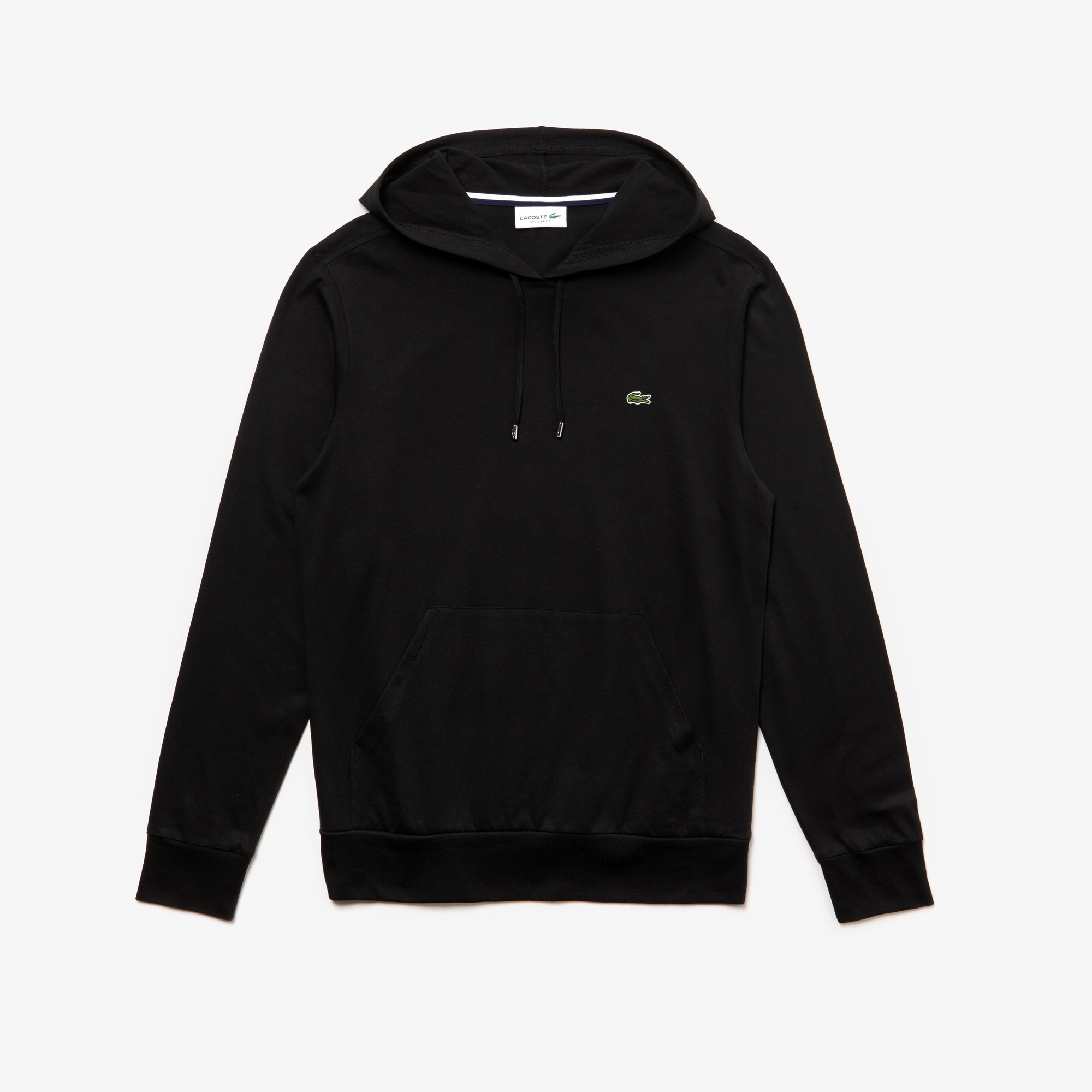 Lacoste Erkek Slim Fit Kapüşonlu Siyah Sweatshirt