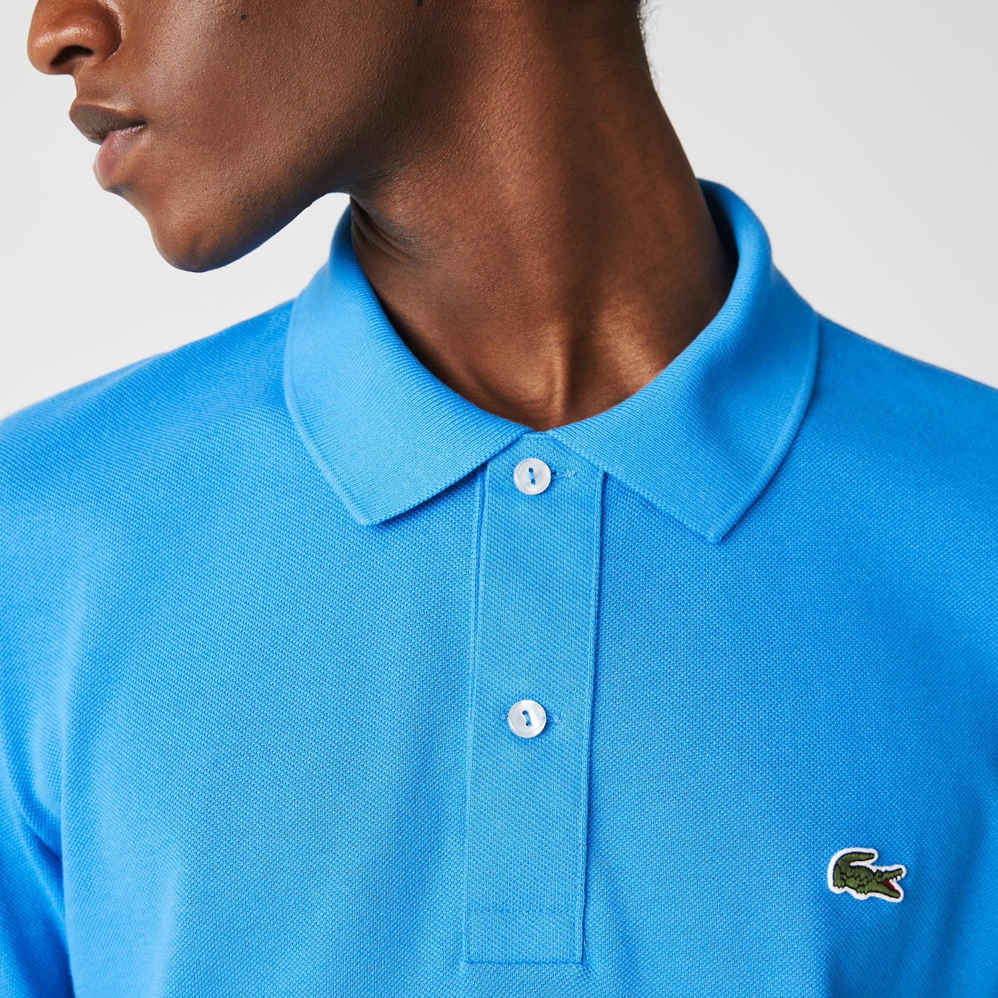 Lacoste Erkek Slim Fit Mavi Polo