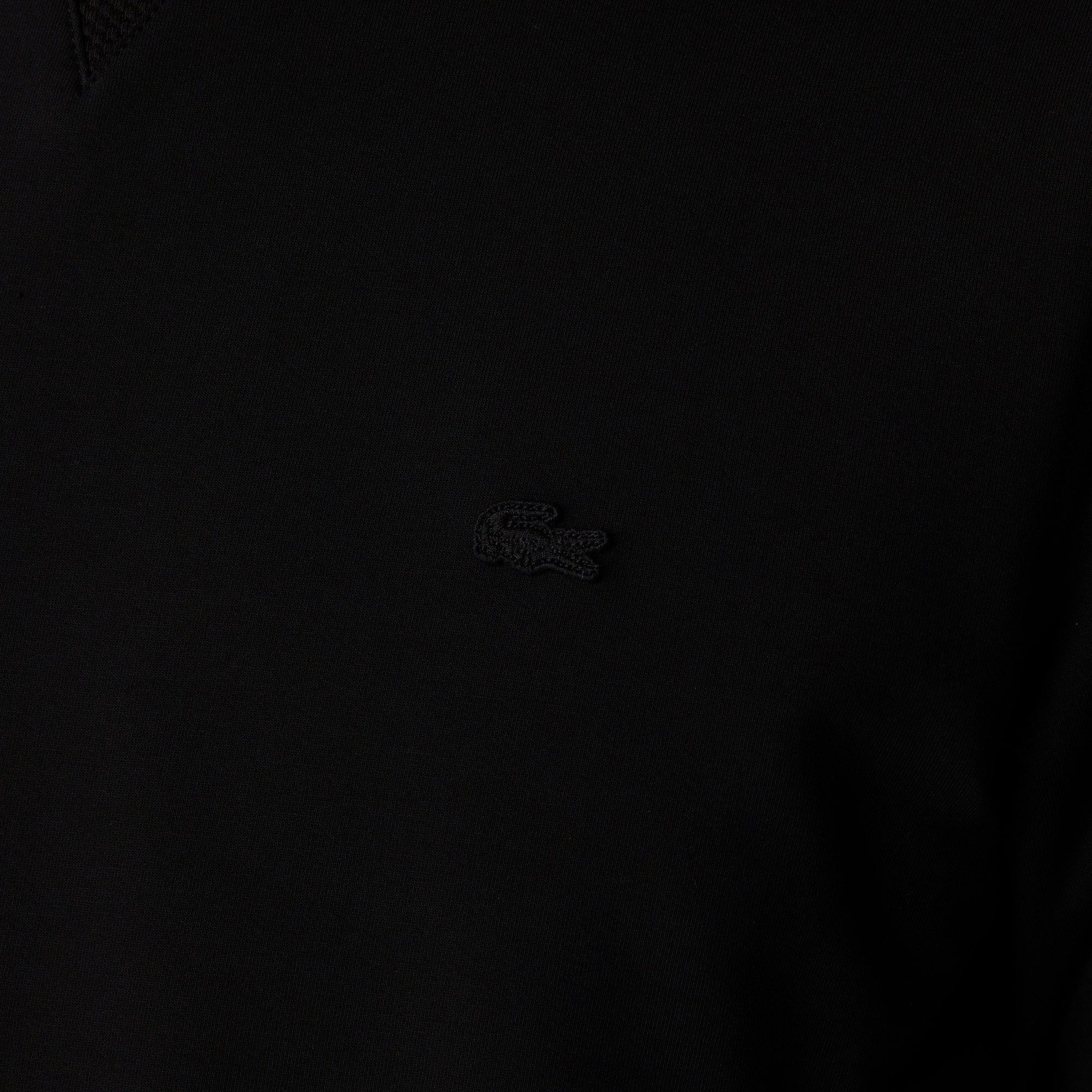 Lacoste Erkek Slim Fit Bisiklet Yaka Siyah Sweatshirt