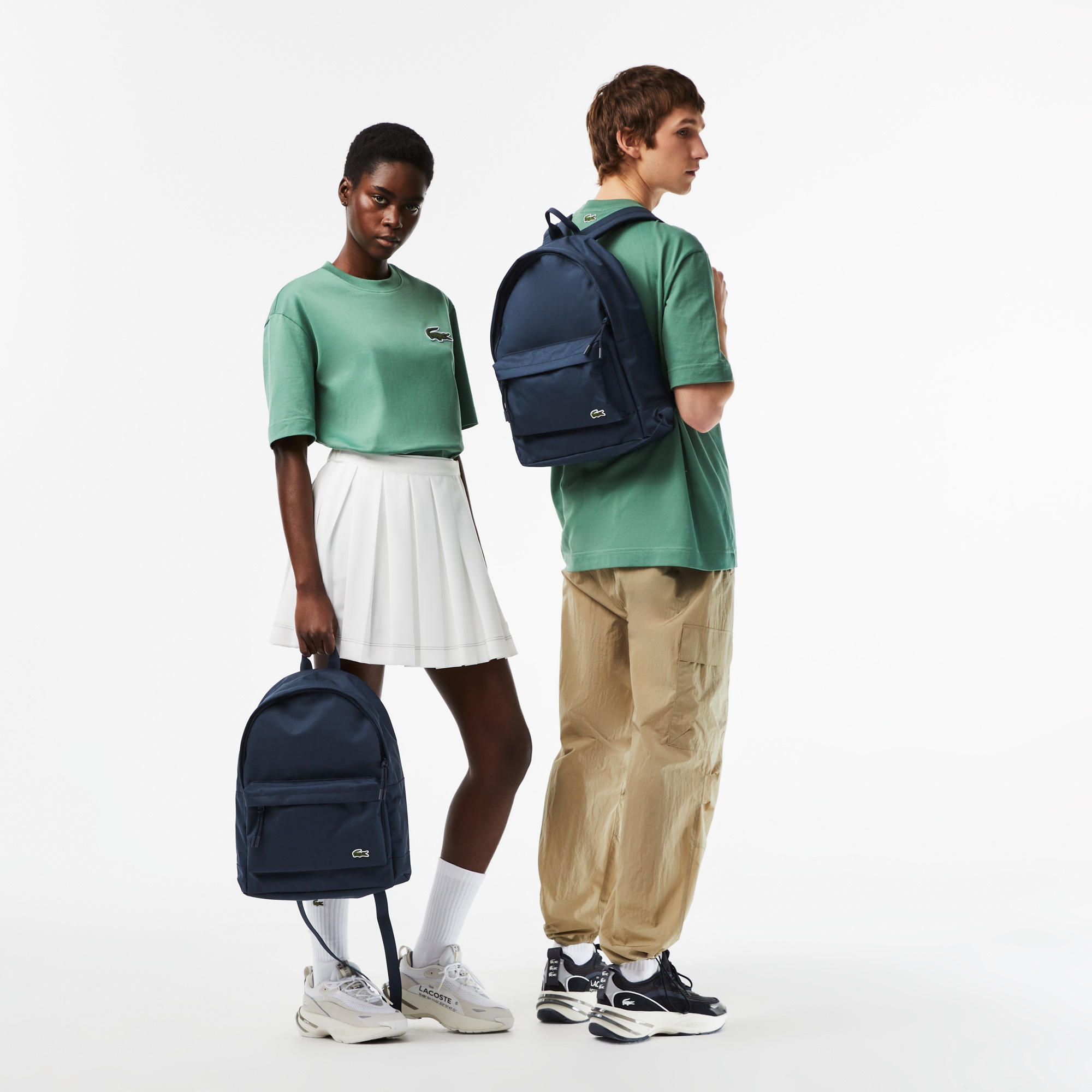 Lacoste Unisex Lacivert Sırt Çantası