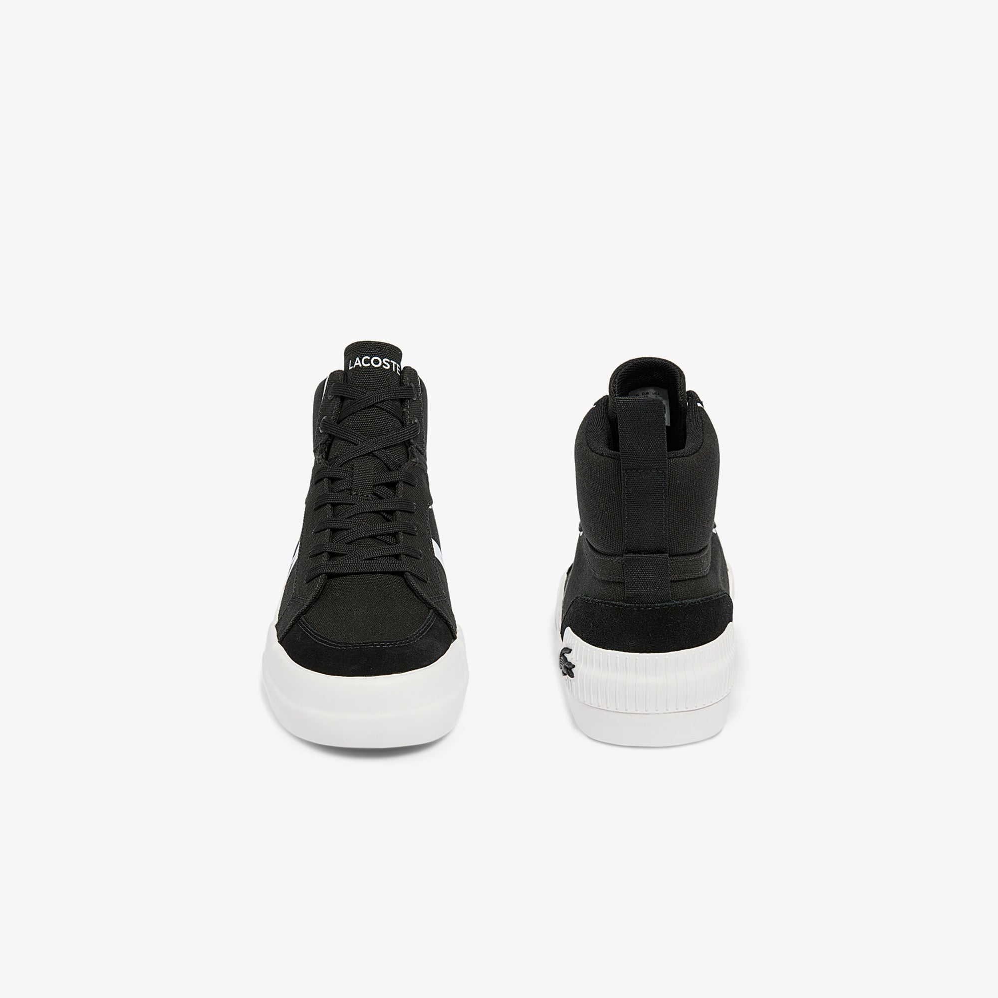 Lacoste L004 Mid Erkek Siyah Sneaker