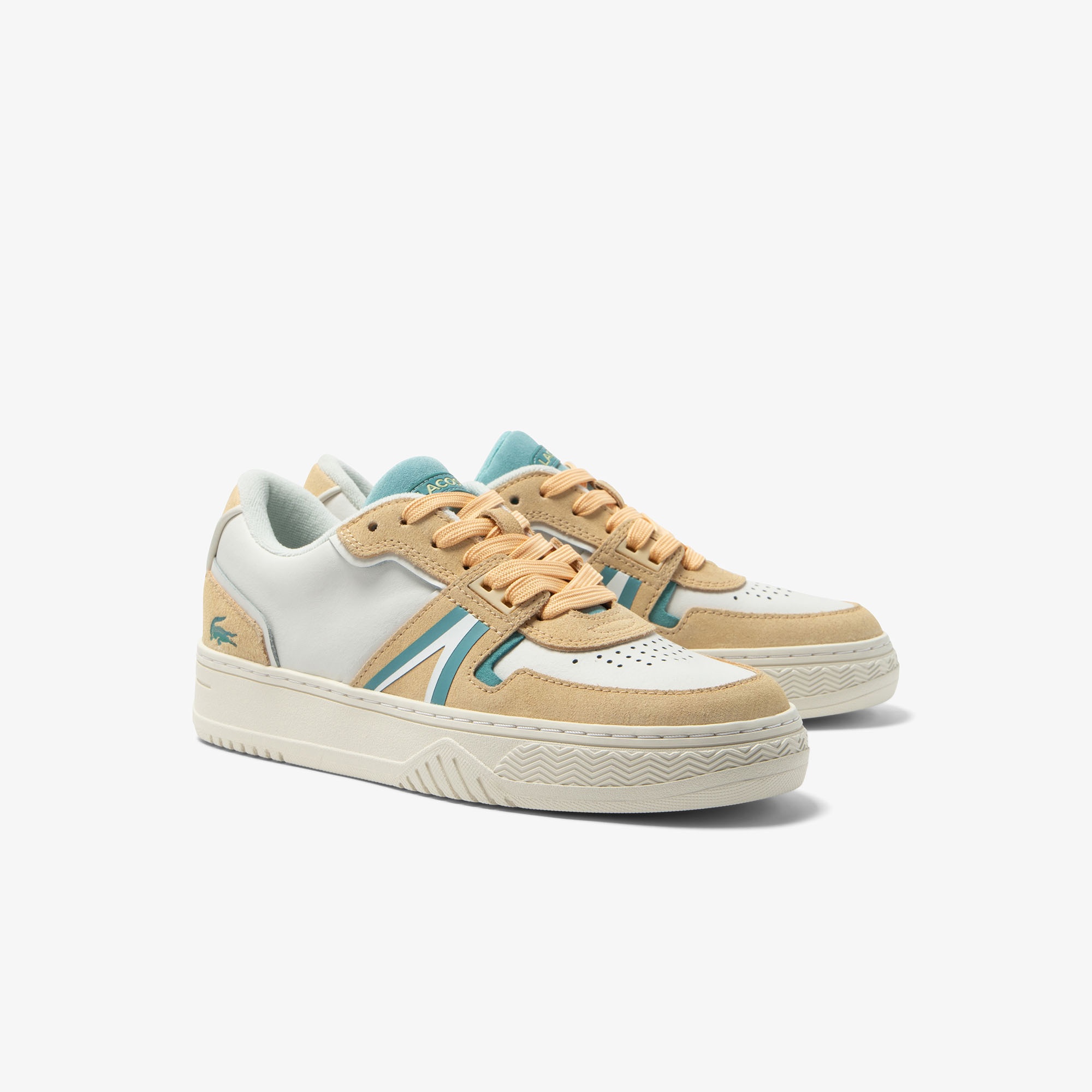 Lacoste L001 Kadın Bej Sneaker