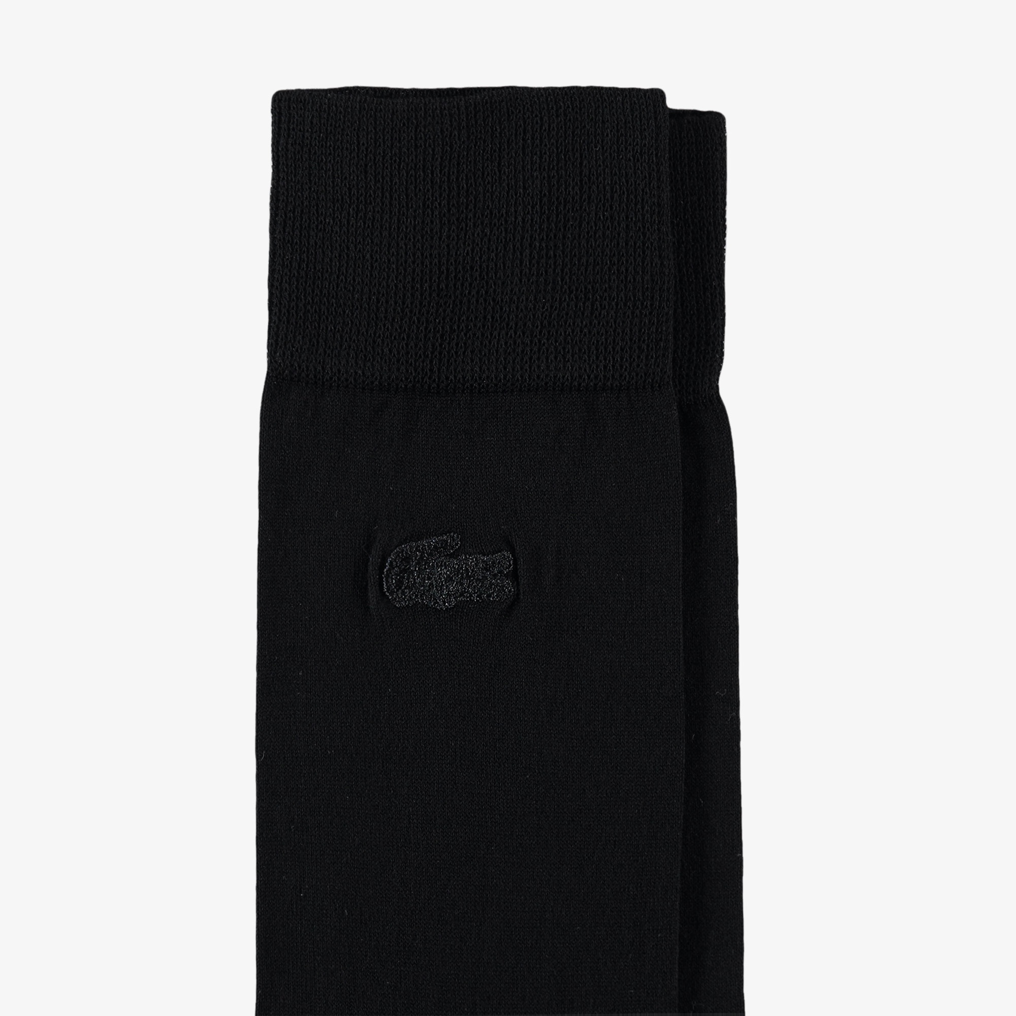 Lacoste Erkek Siyah Uzun Çorap