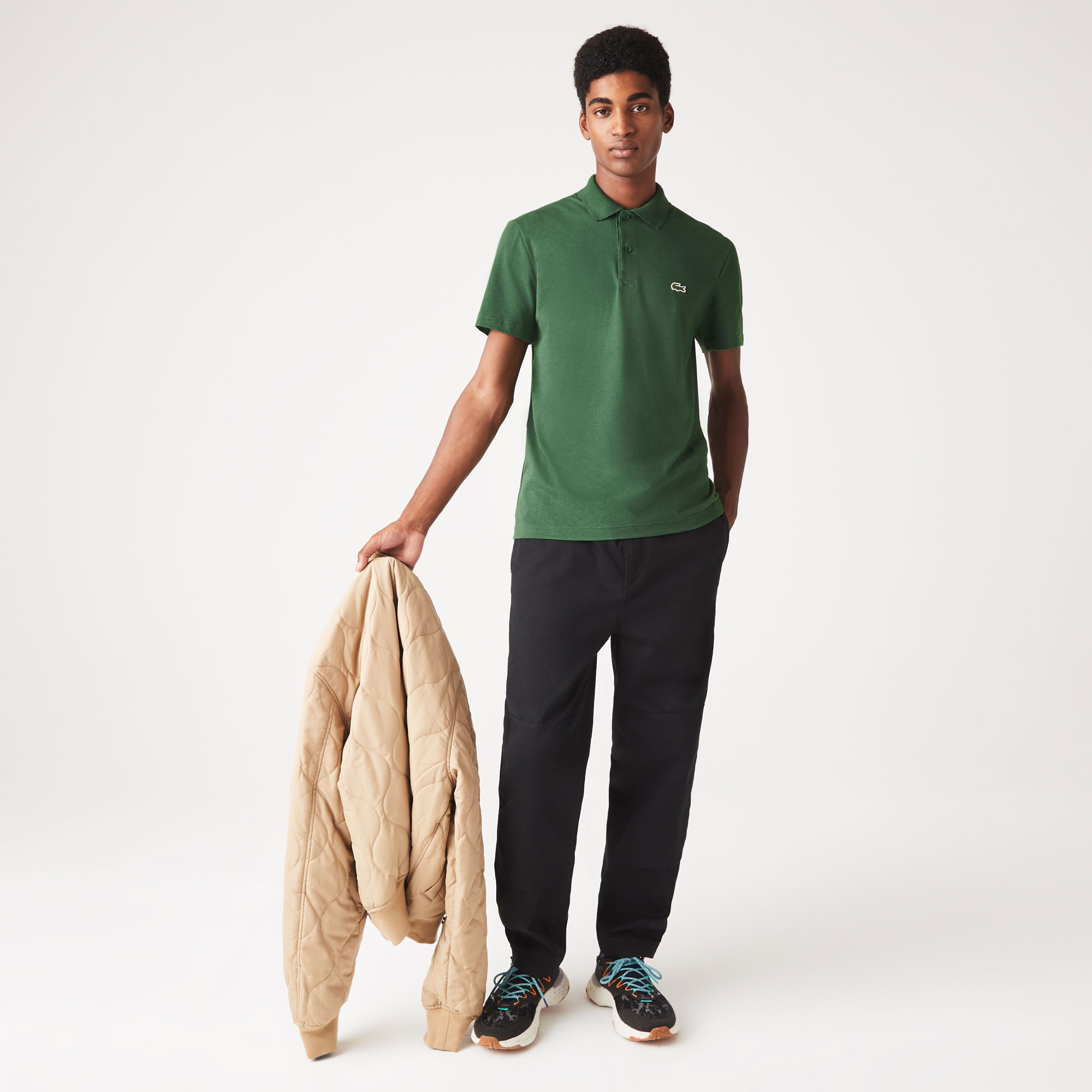 Lacoste Erkek Regular Fit Yeşil Polo