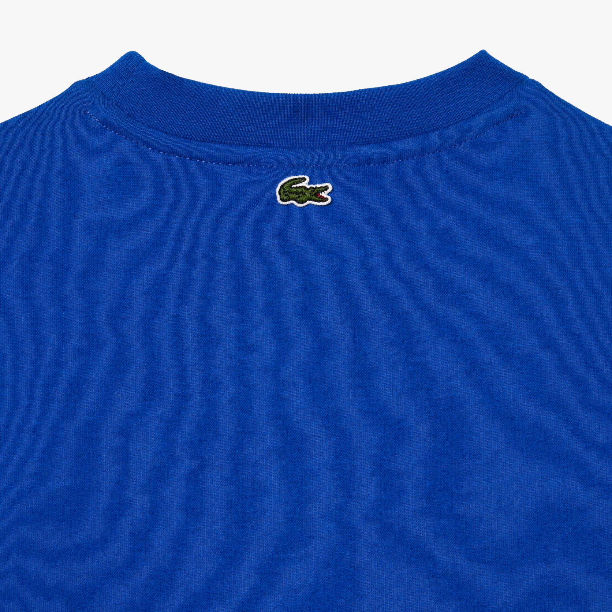 Lacoste Çocuk Bisiklet Yaka Mavi T-Shirt