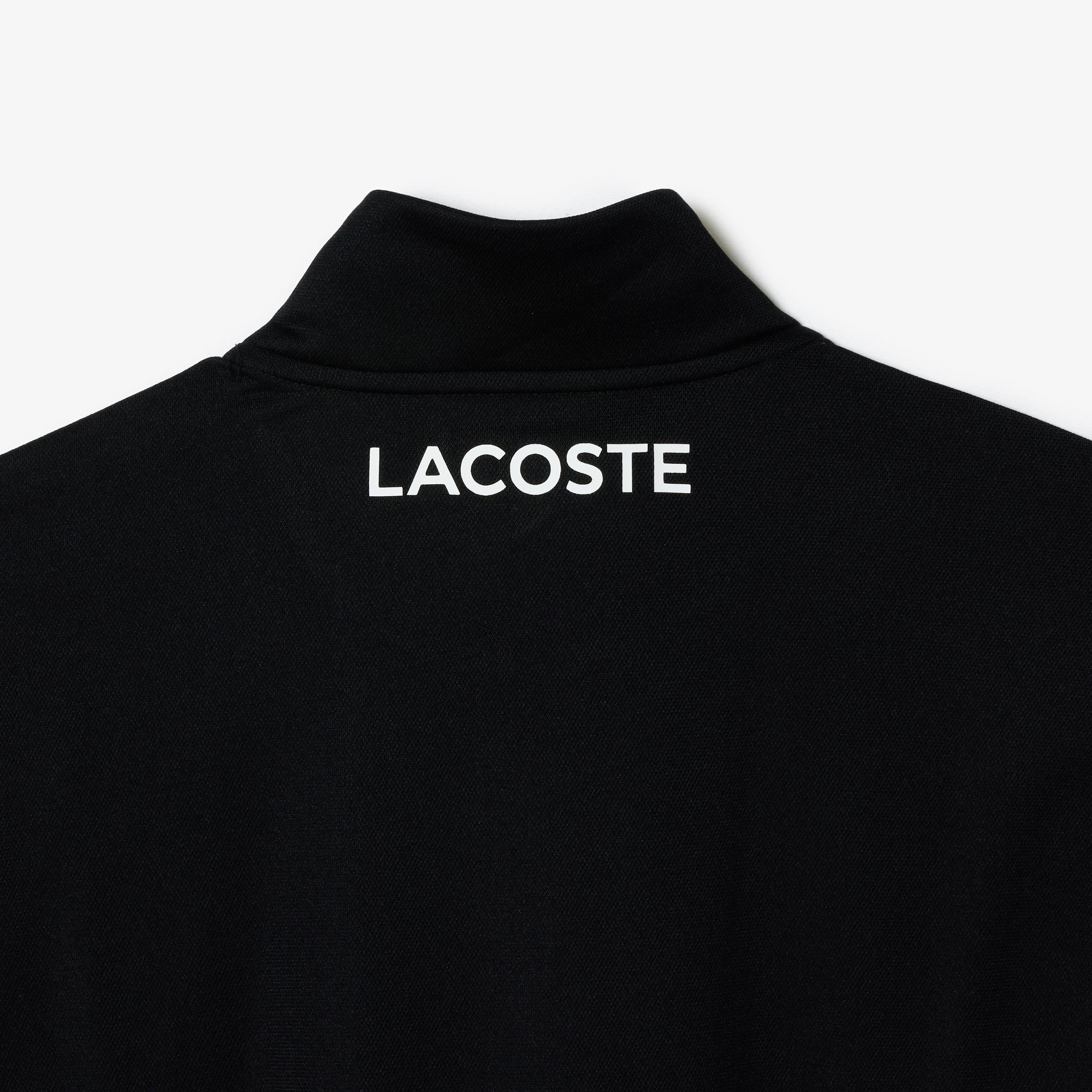 Lacoste SPORT Erkek Classic Fit Fermuarlı Siyah Sweatshirt