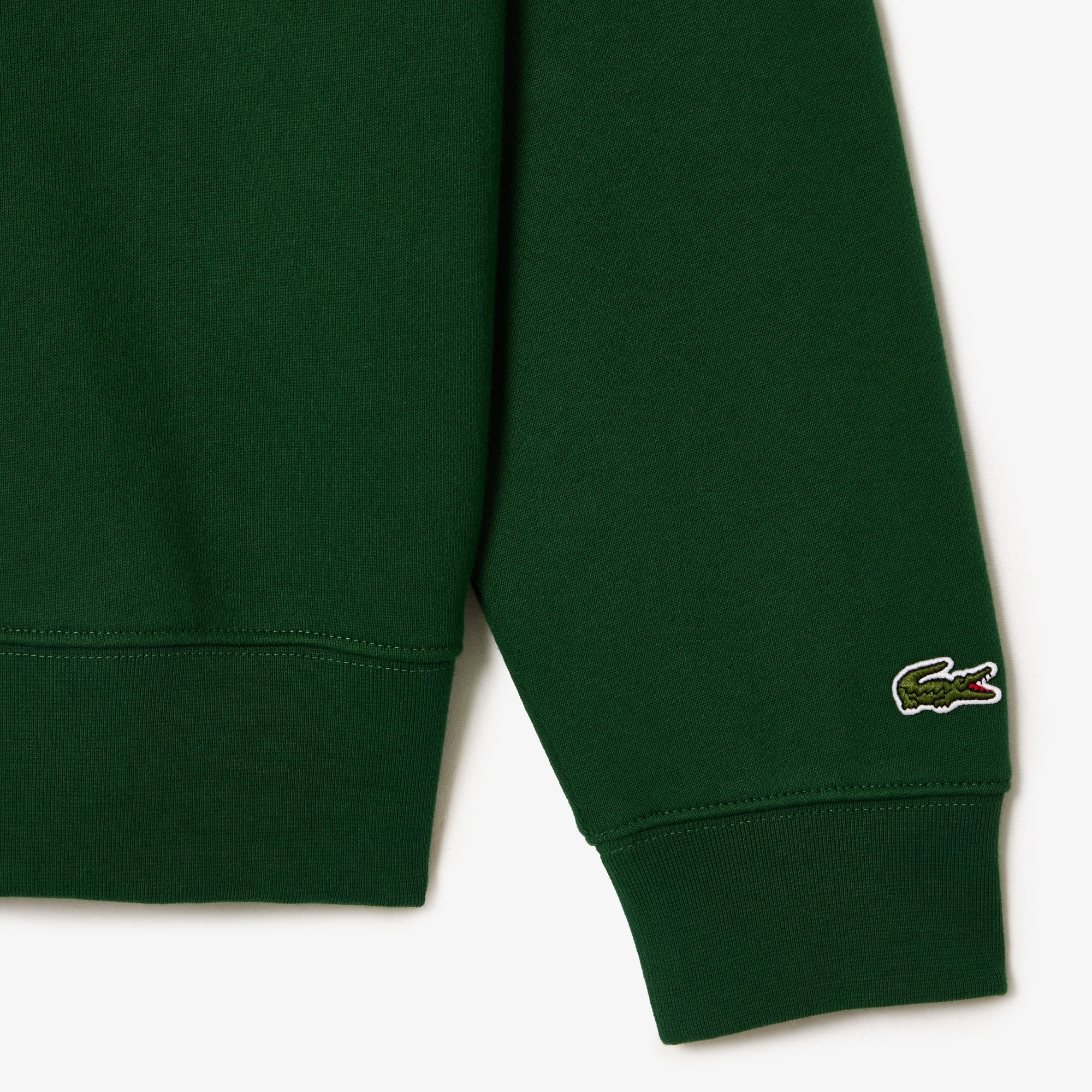 Lacoste Erkek Classic Fit Kapüşonlu Yeşil Sweatshirt