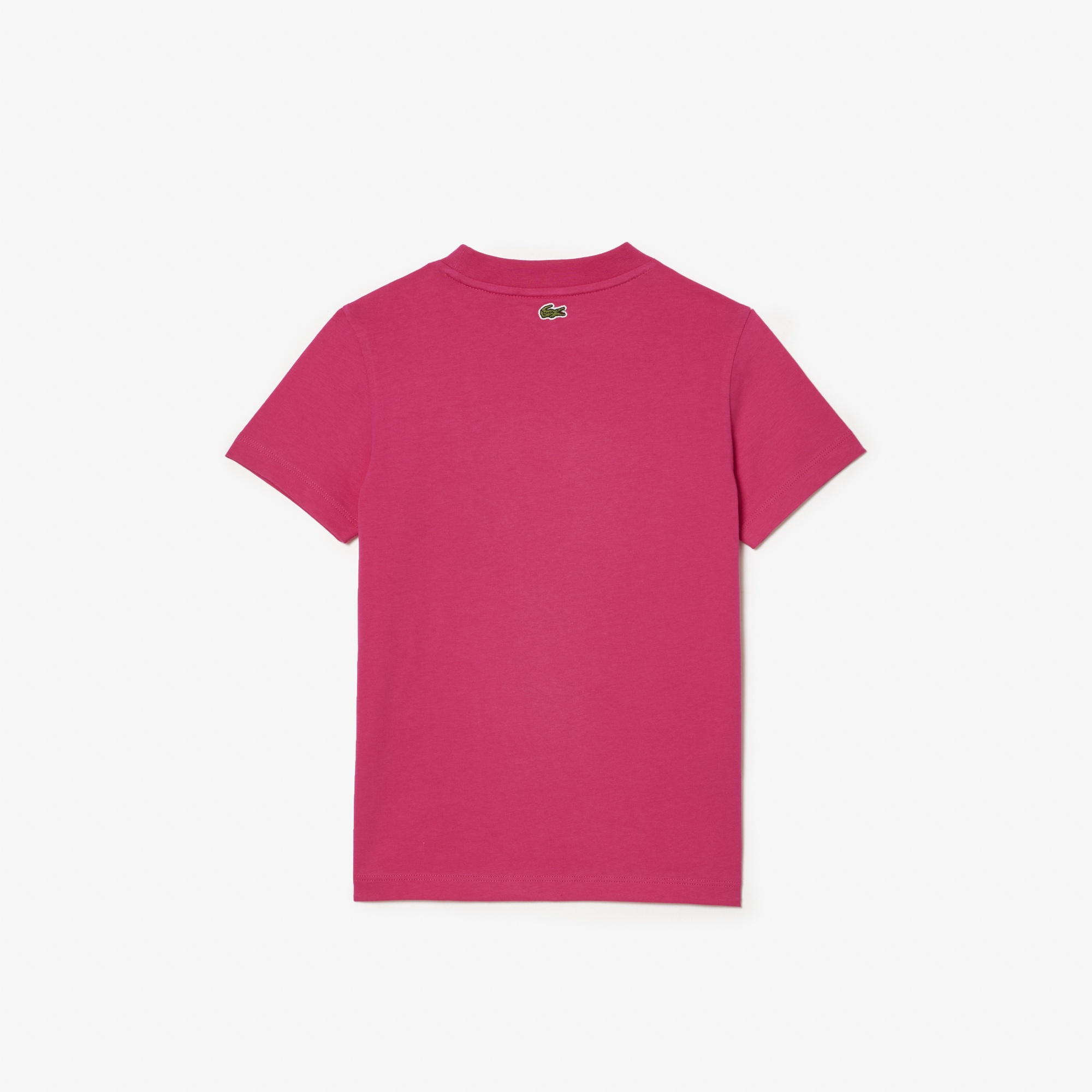 Lacoste Çocuk Bisiklet Yaka Pembe T-Shirt
