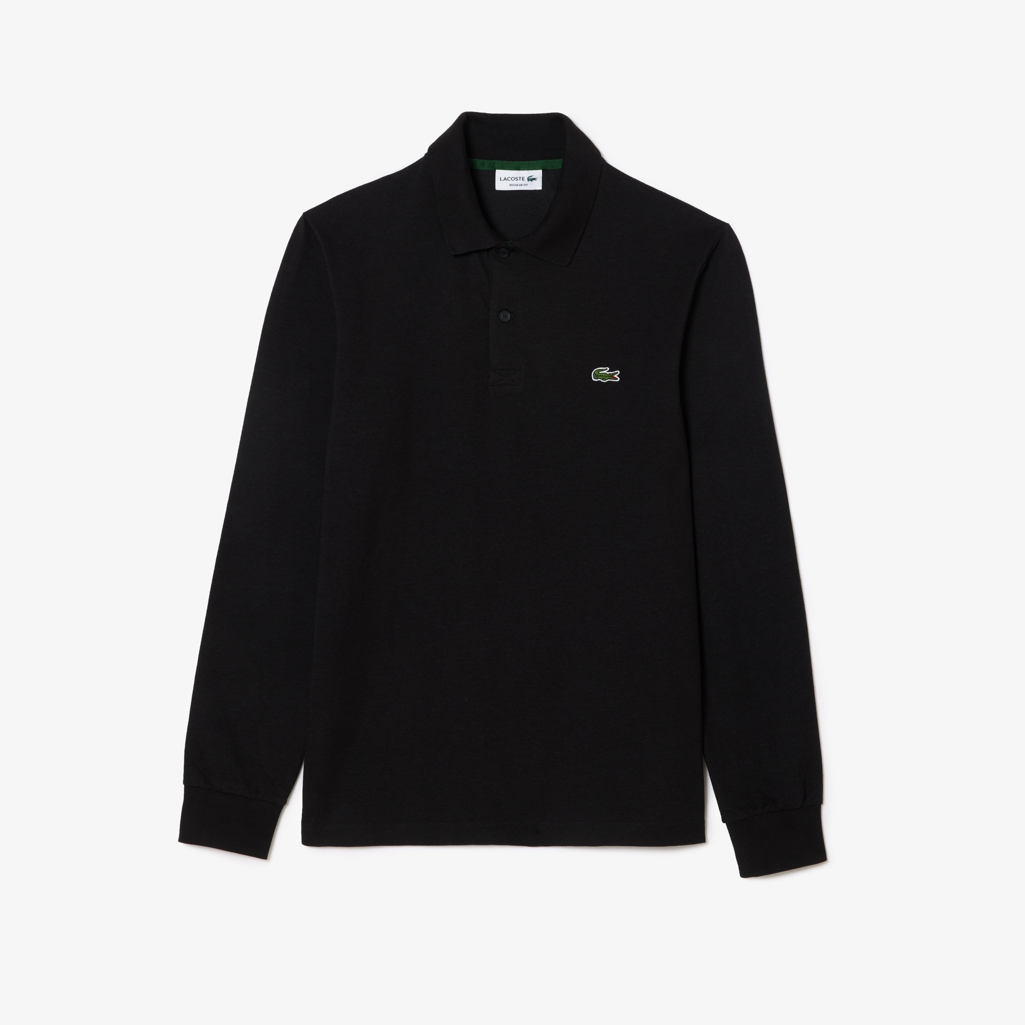 Lacoste Erkek Regular Fit Uzun Kollu Siyah Polo