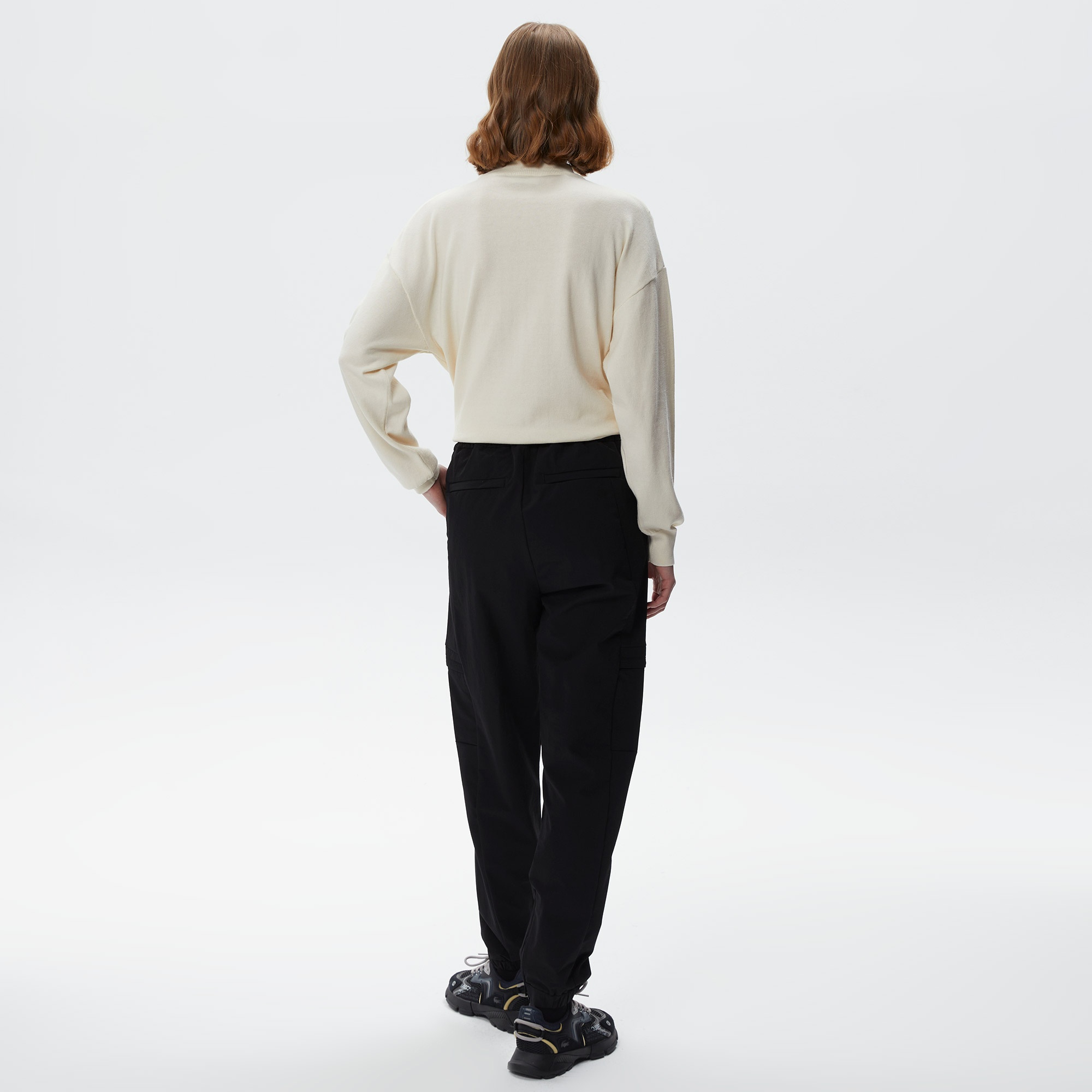 Lacoste Kadın Jogger Siyah Pantolon