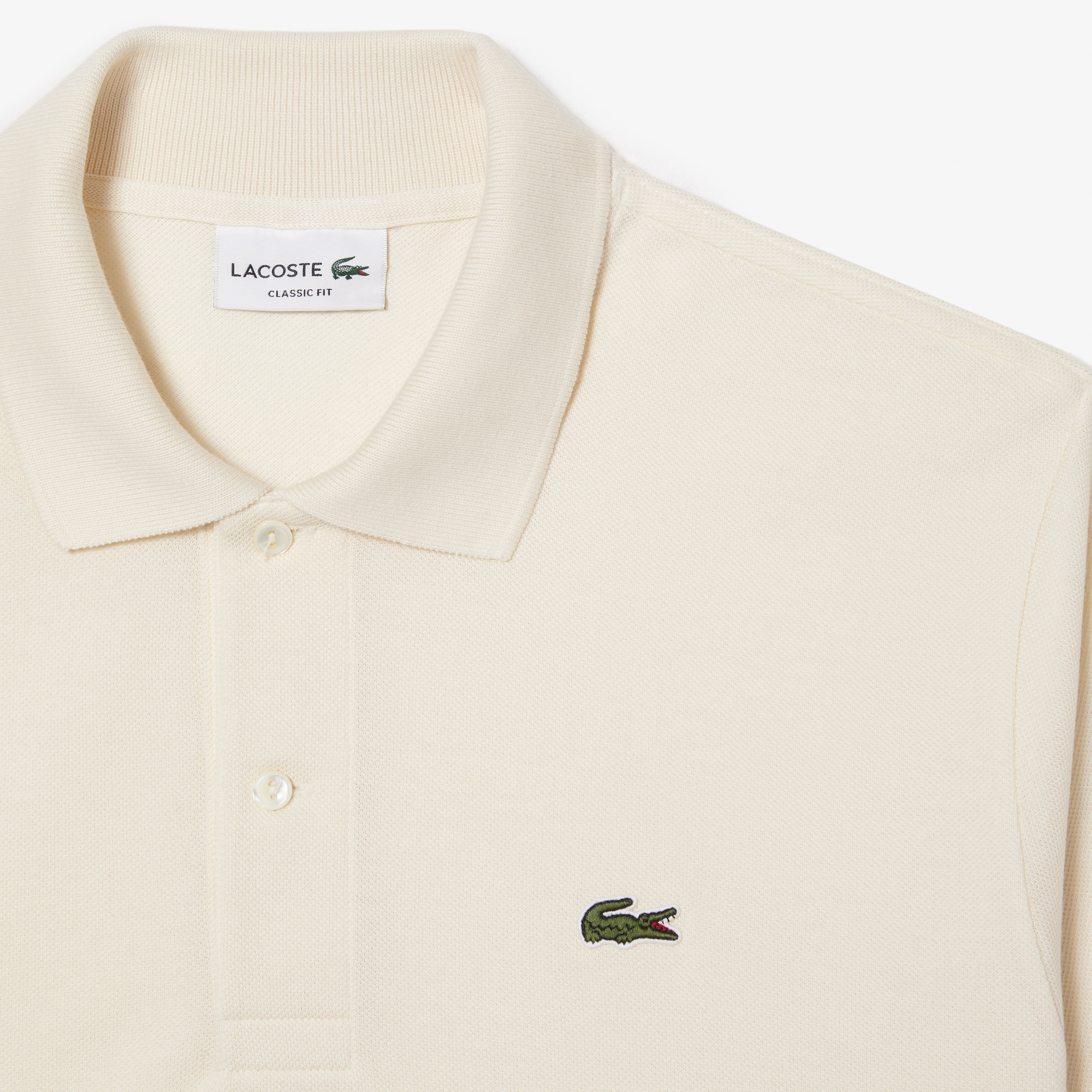 Lacoste L.12.12 Erkek Classic Fit Bej Polo