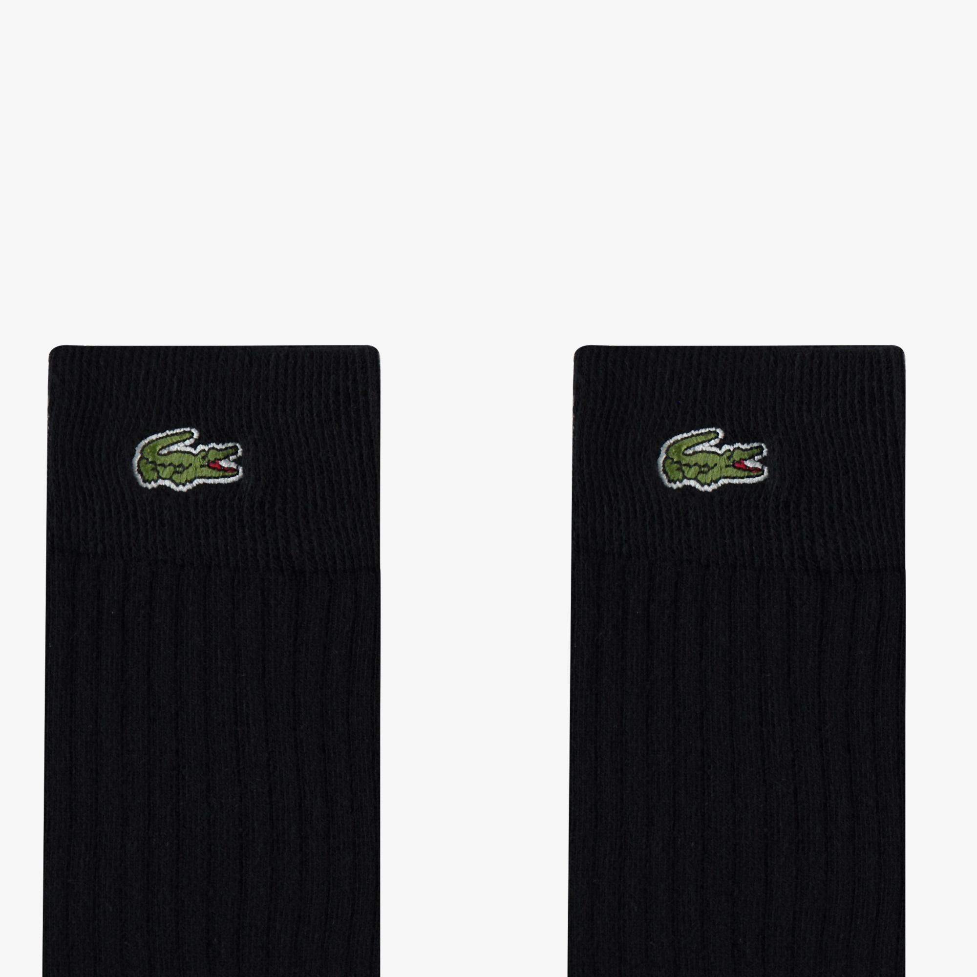 Lacoste Erkek Baskılı Siyah Çorap