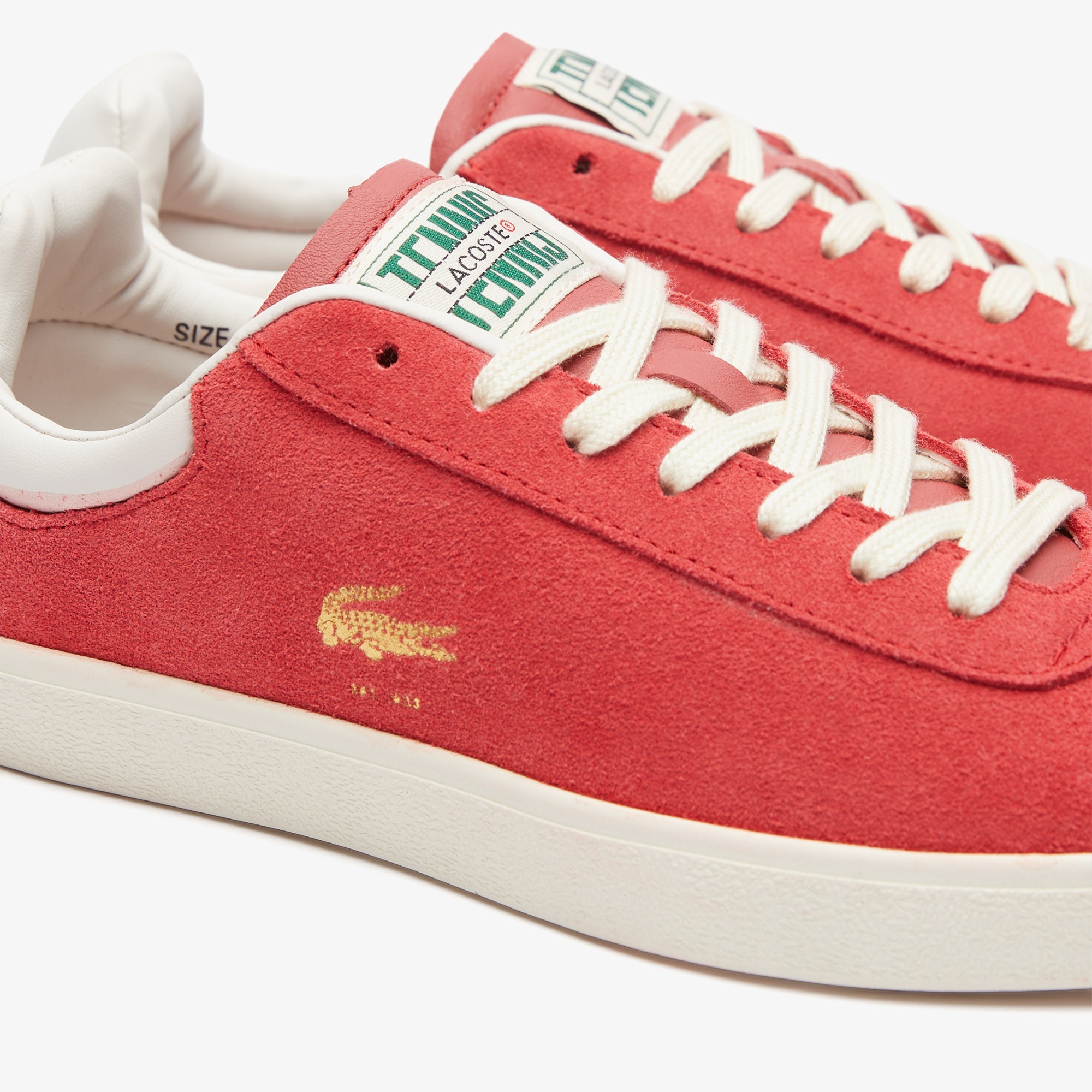 Lacoste SPORT Baseshot Kadın Kırmızı Sneaker