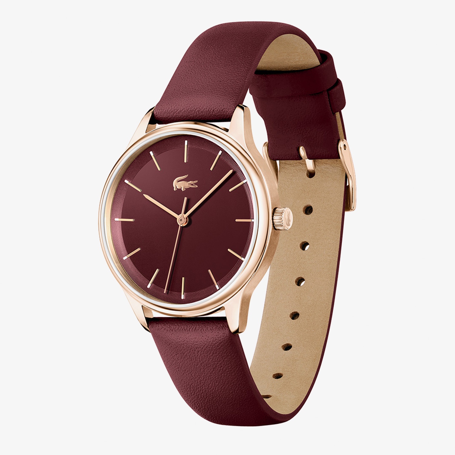 Lacoste Kadın Bordo Saat