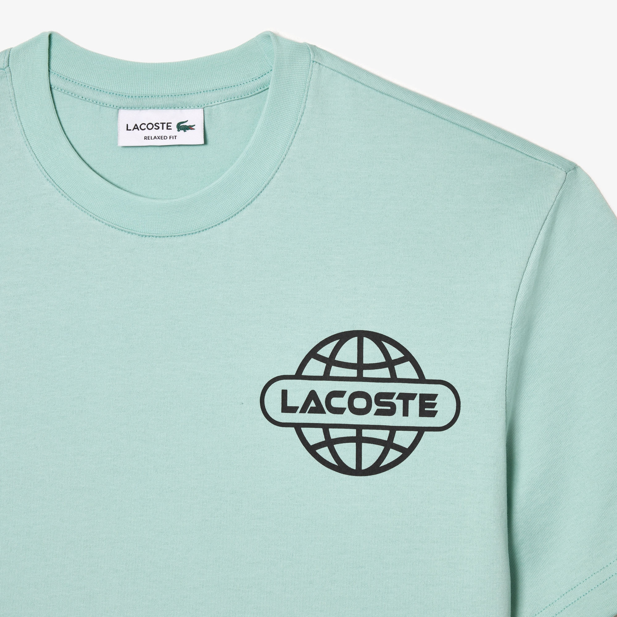Lacoste Printed Heavy Cotton Jersey T-shirt