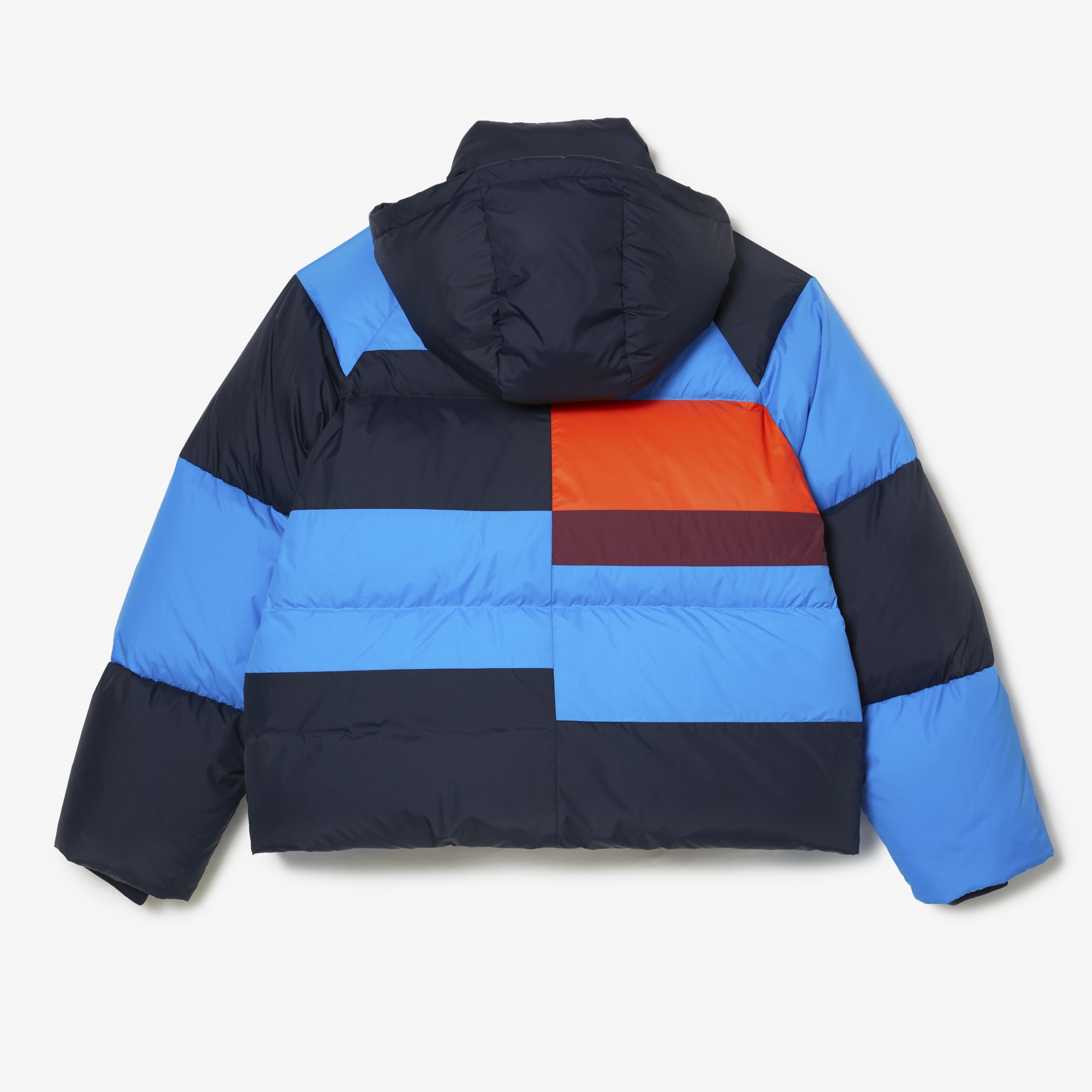 Lacoste Kadın Kapüşonlu Kapitone Mavi Mont